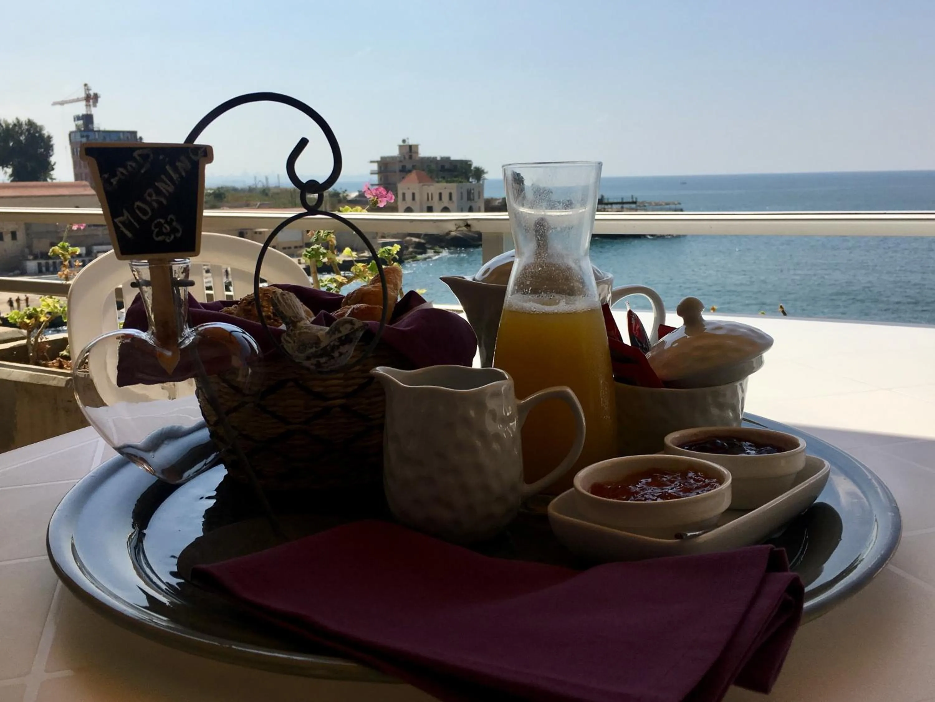 Continental breakfast in St Paul Resort