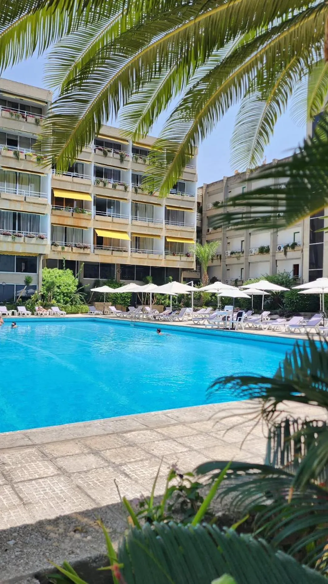 Pool view in St Paul Resort