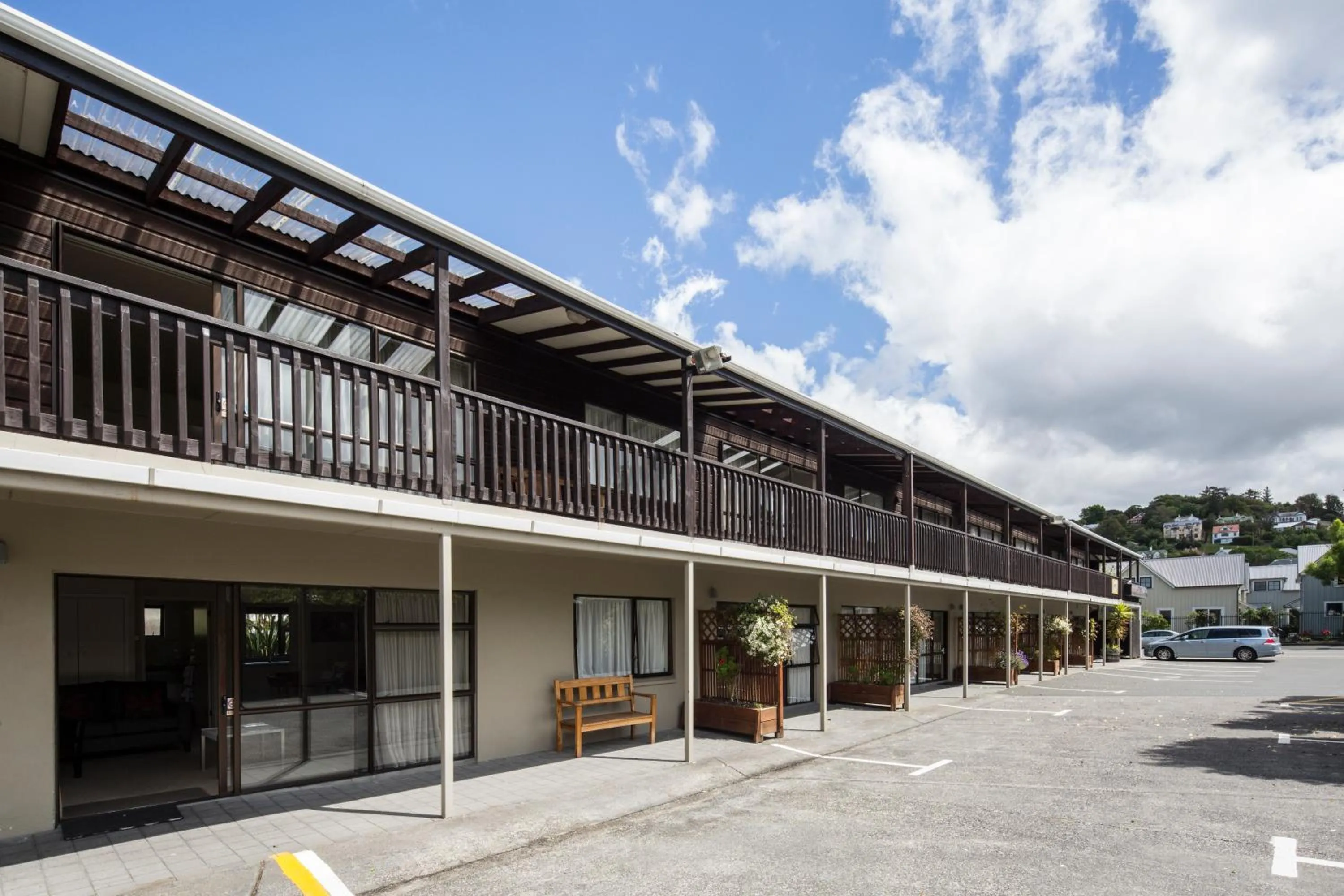 Property building in Commodore Motel