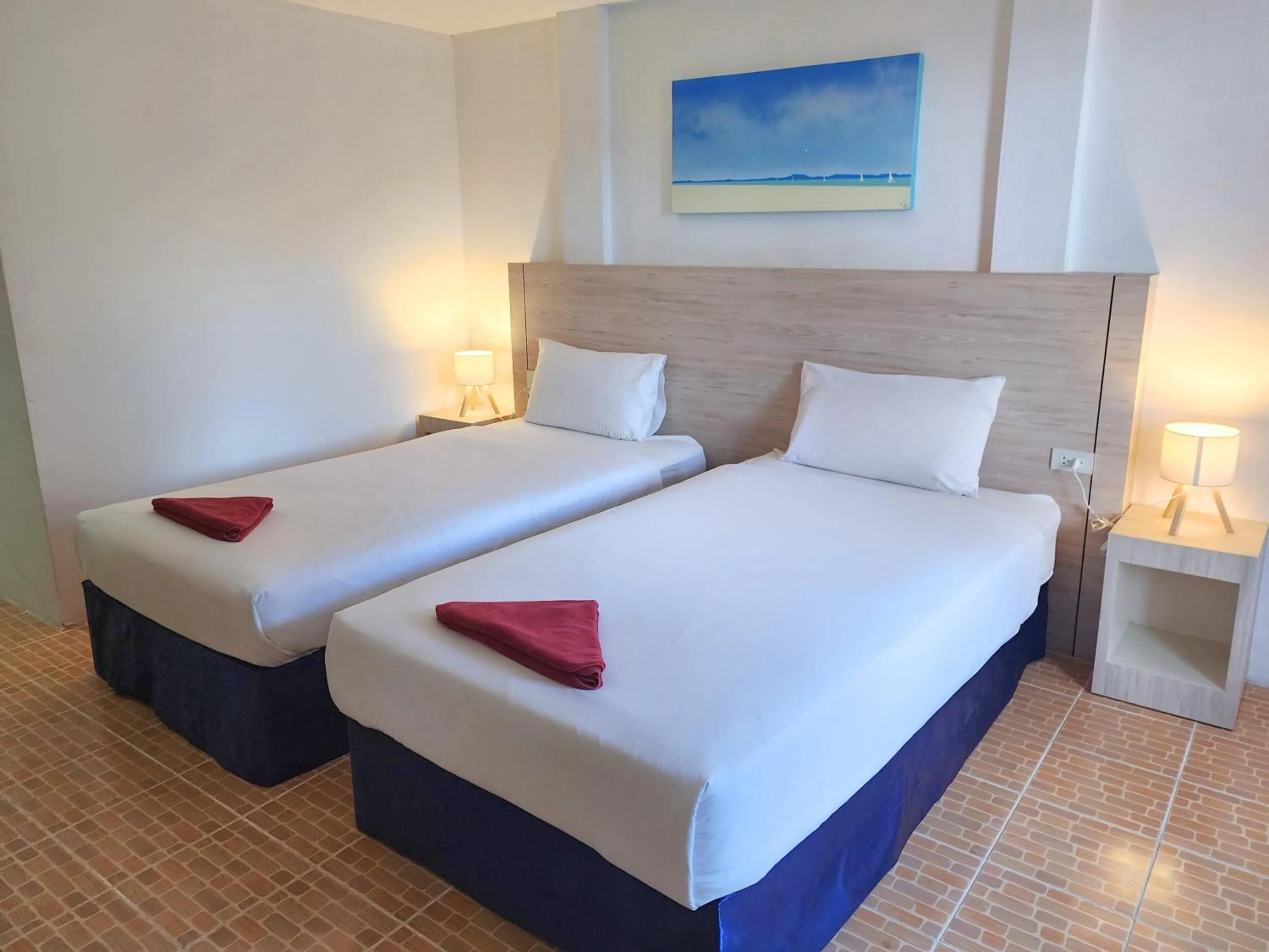 Bedroom, Bed in The Palace Aonang Resort