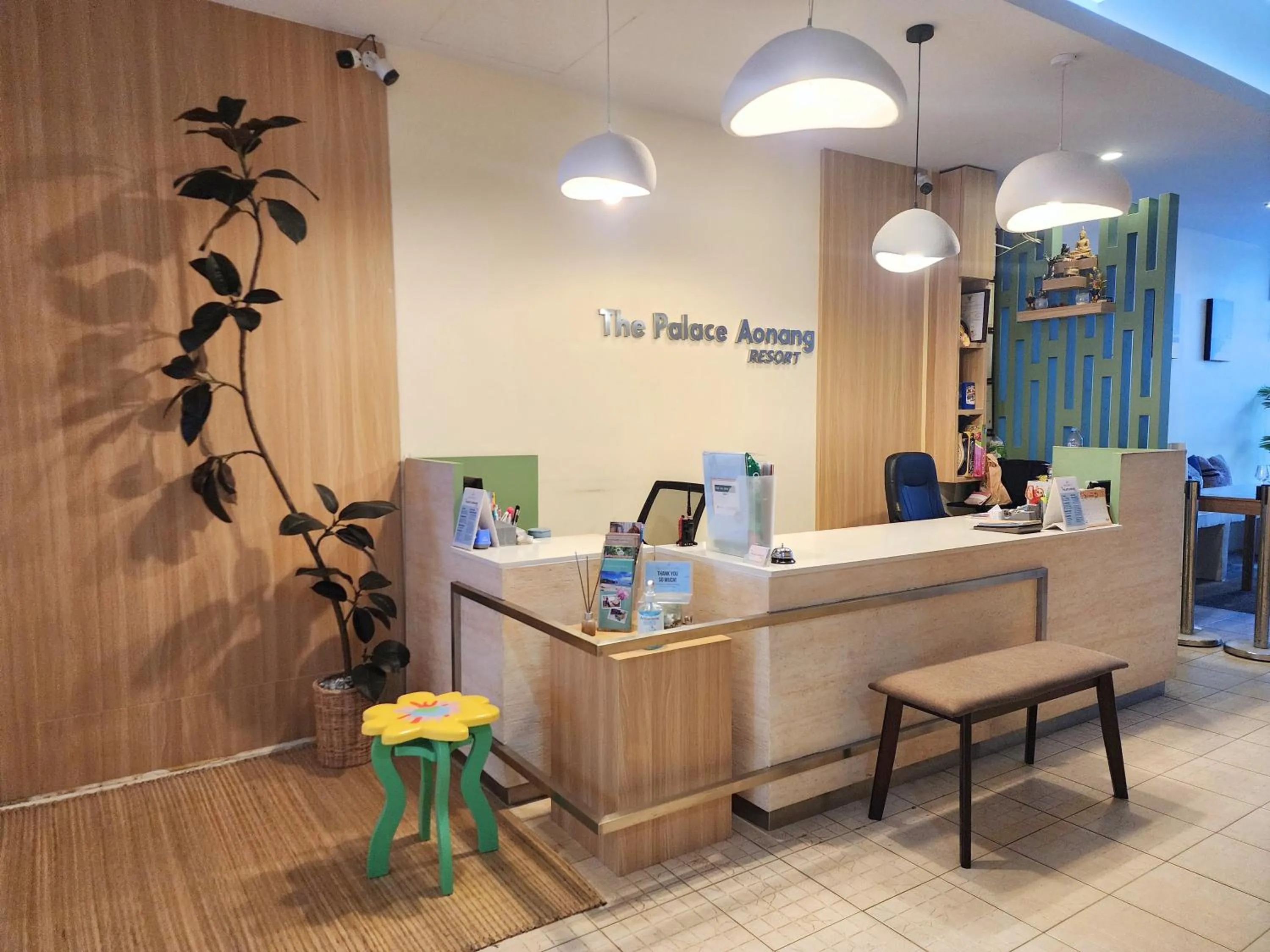 Lobby or reception in The Palace Aonang Resort