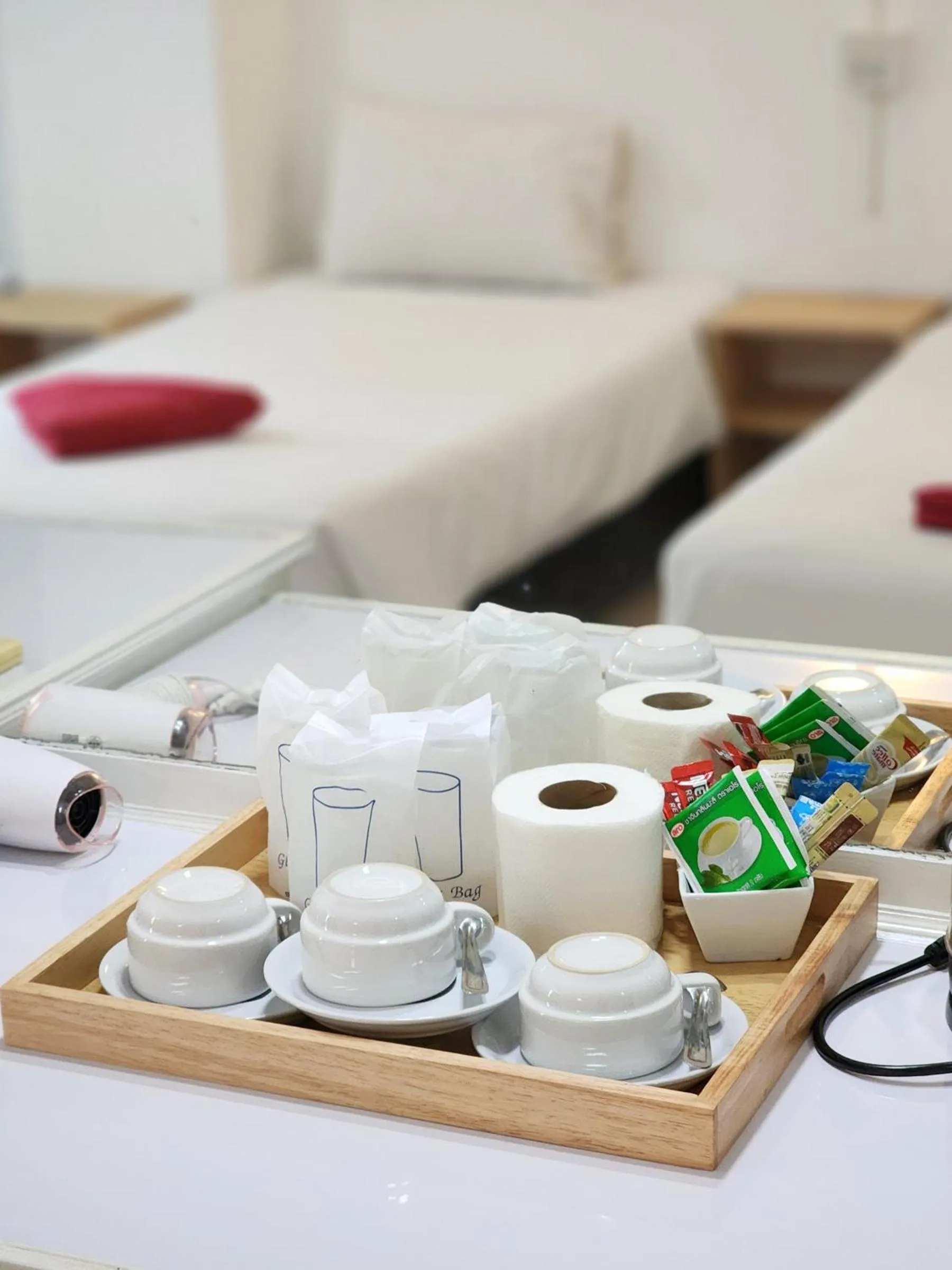 Coffee/tea facilities, Bed in The Palace Aonang Resort