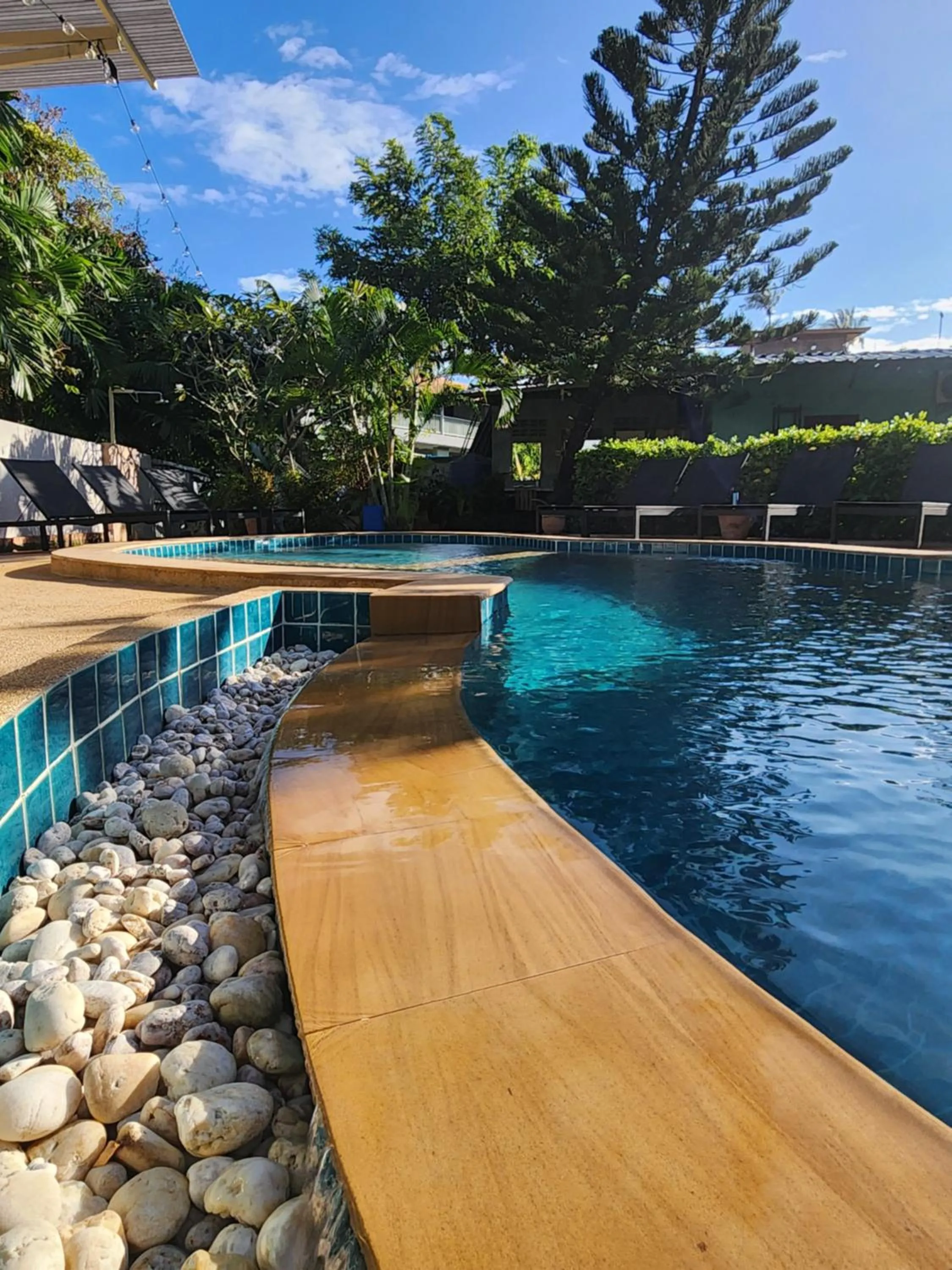 Swimming pool in The Palace Aonang Resort