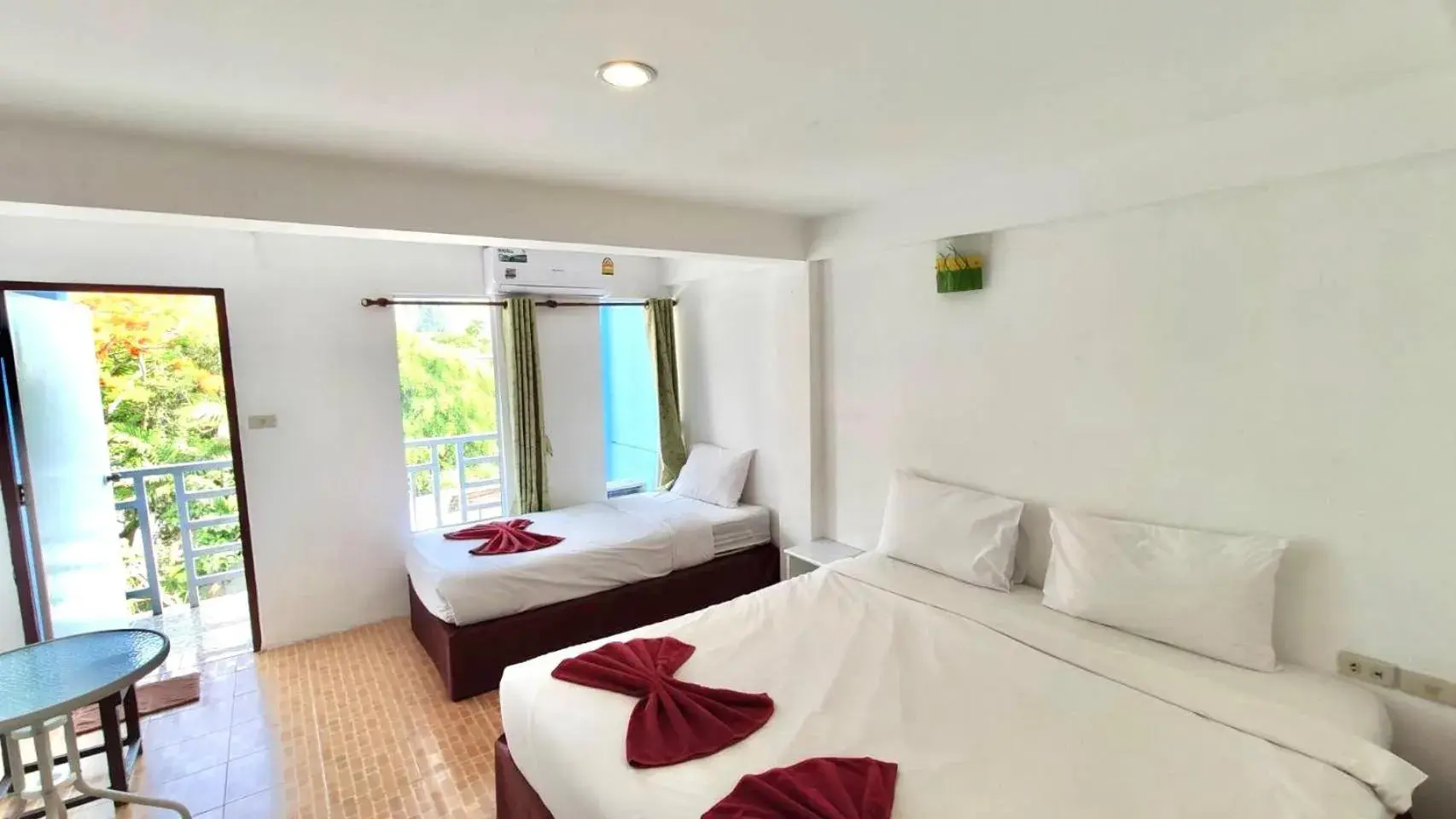 Triple Room with Mountain View in The Palace Aonang Resort Triple Room with Mountain View in The Palace Aonang Resort