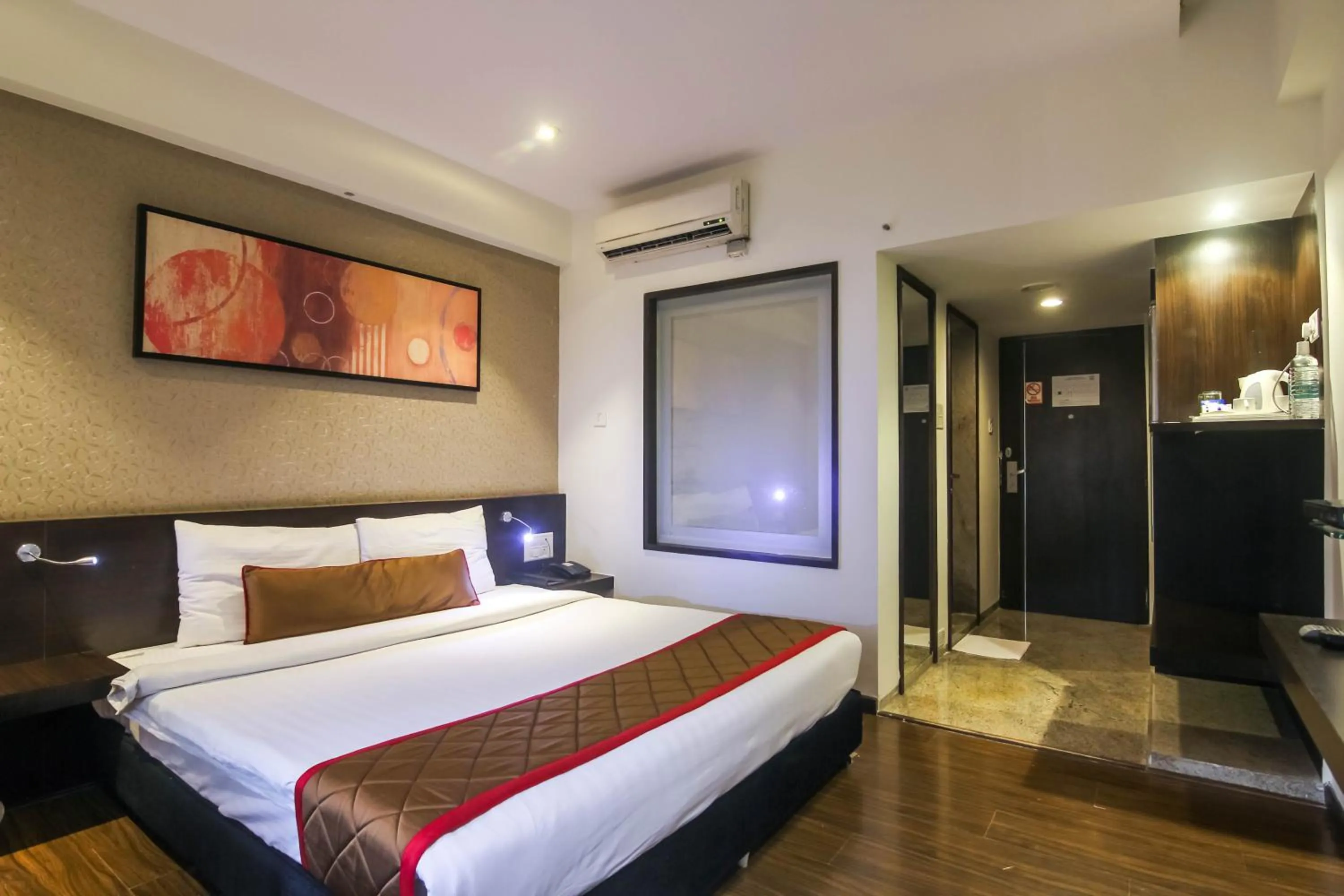 Bedroom in Hotel LXIA Hinjewadi - Indian Nationals Only