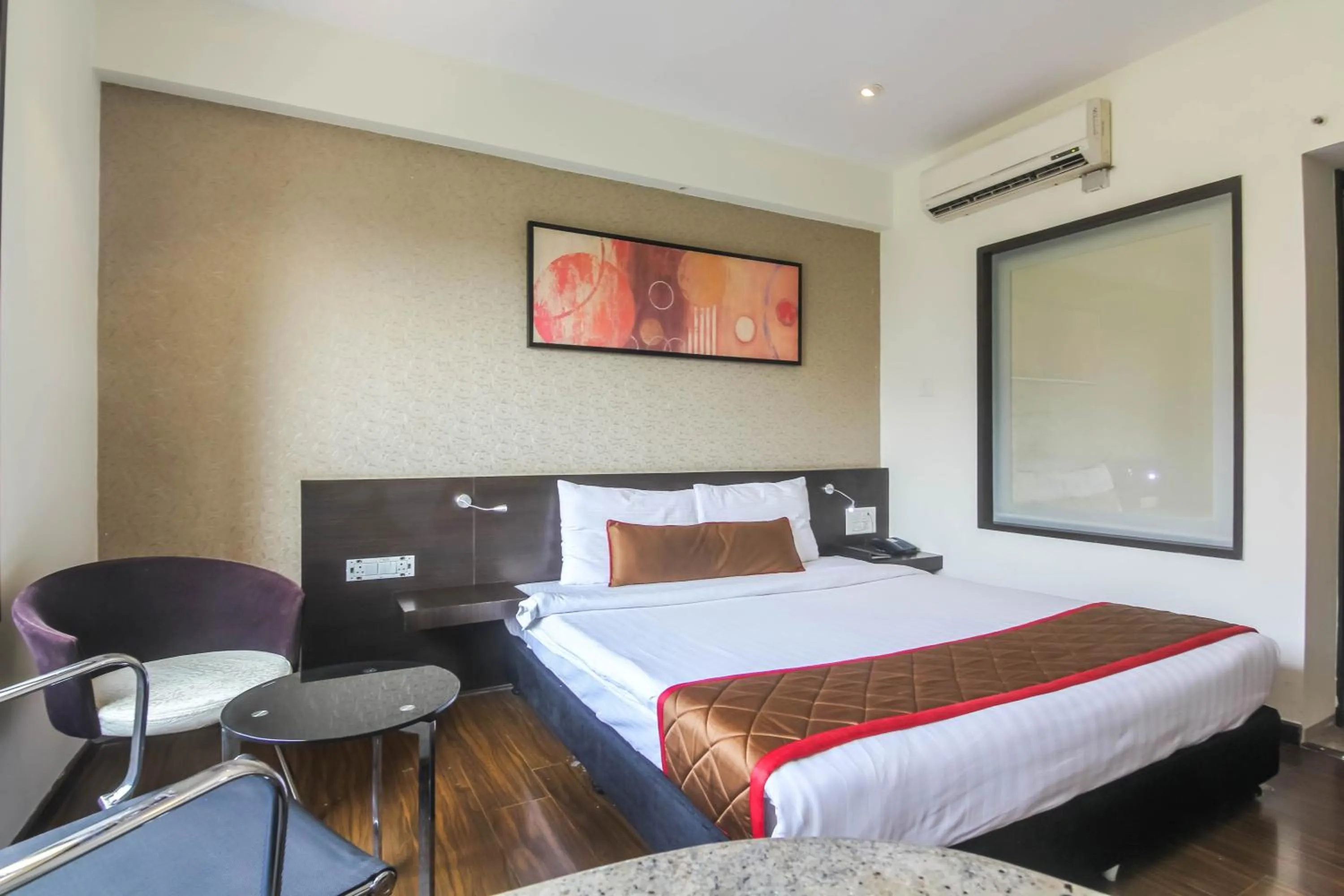 Bedroom in Hotel LXIA Hinjewadi - Indian Nationals Only