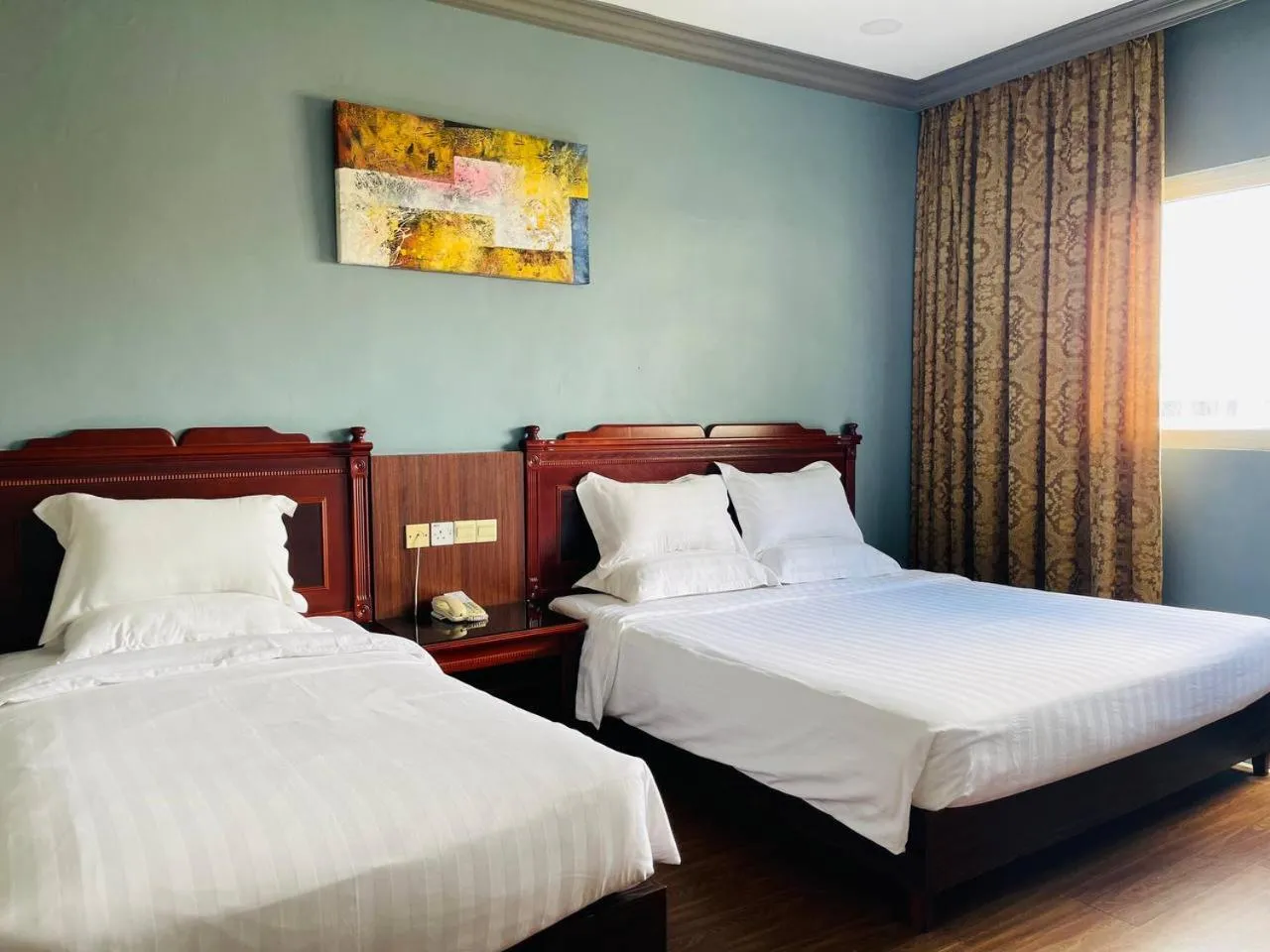 Bed in Penview Hotel