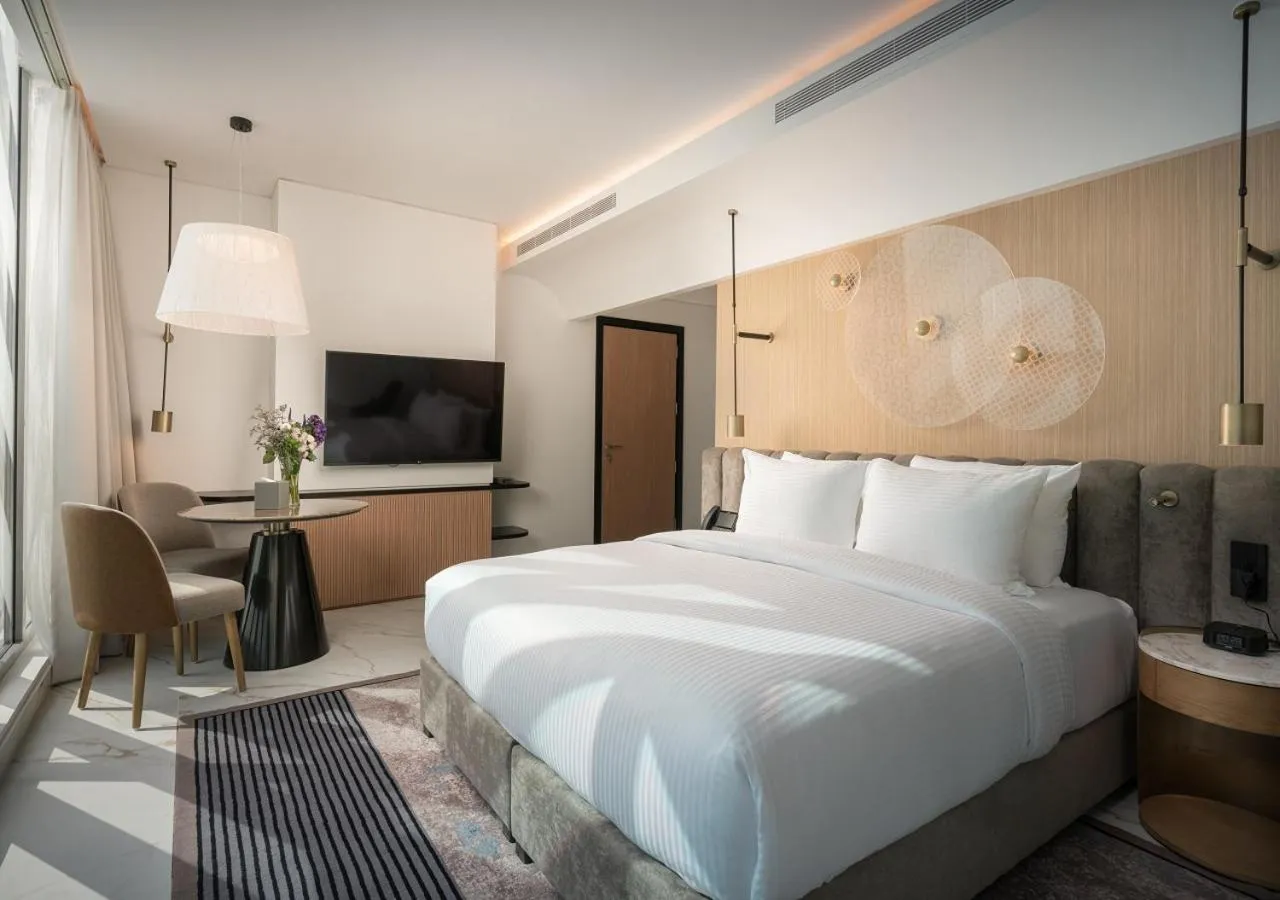 Bedroom, Bed in JOUDYAN Red Sea Mall Jeddah By ELAF