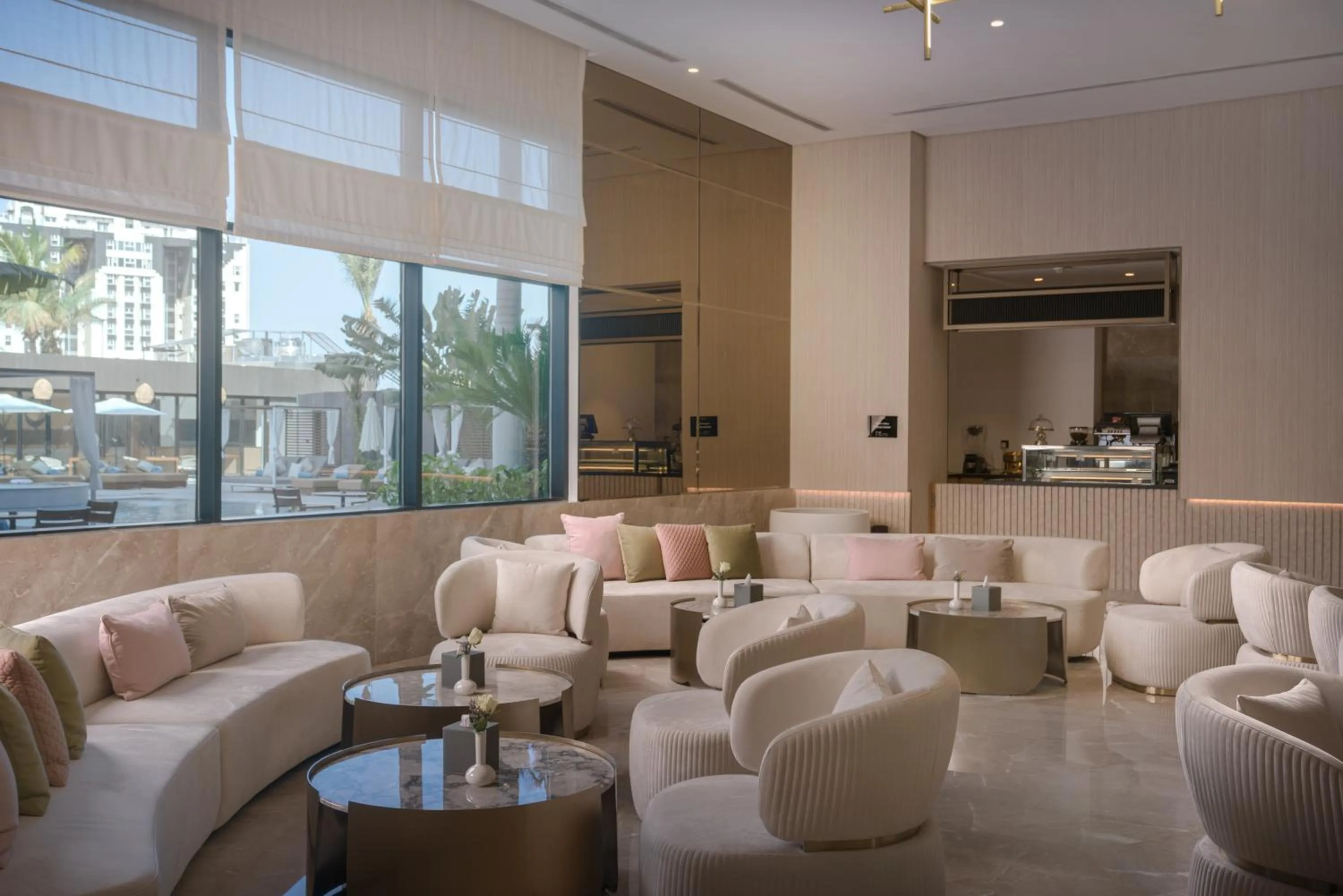 Lobby or reception in JOUDYAN Red Sea Mall Jeddah By ELAF