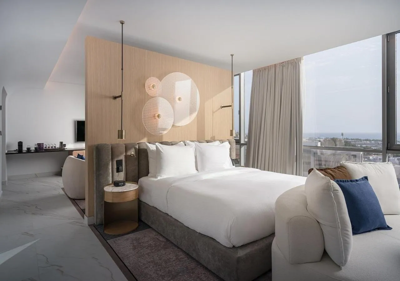 Bedroom, Bed in JOUDYAN Red Sea Mall Jeddah By ELAF