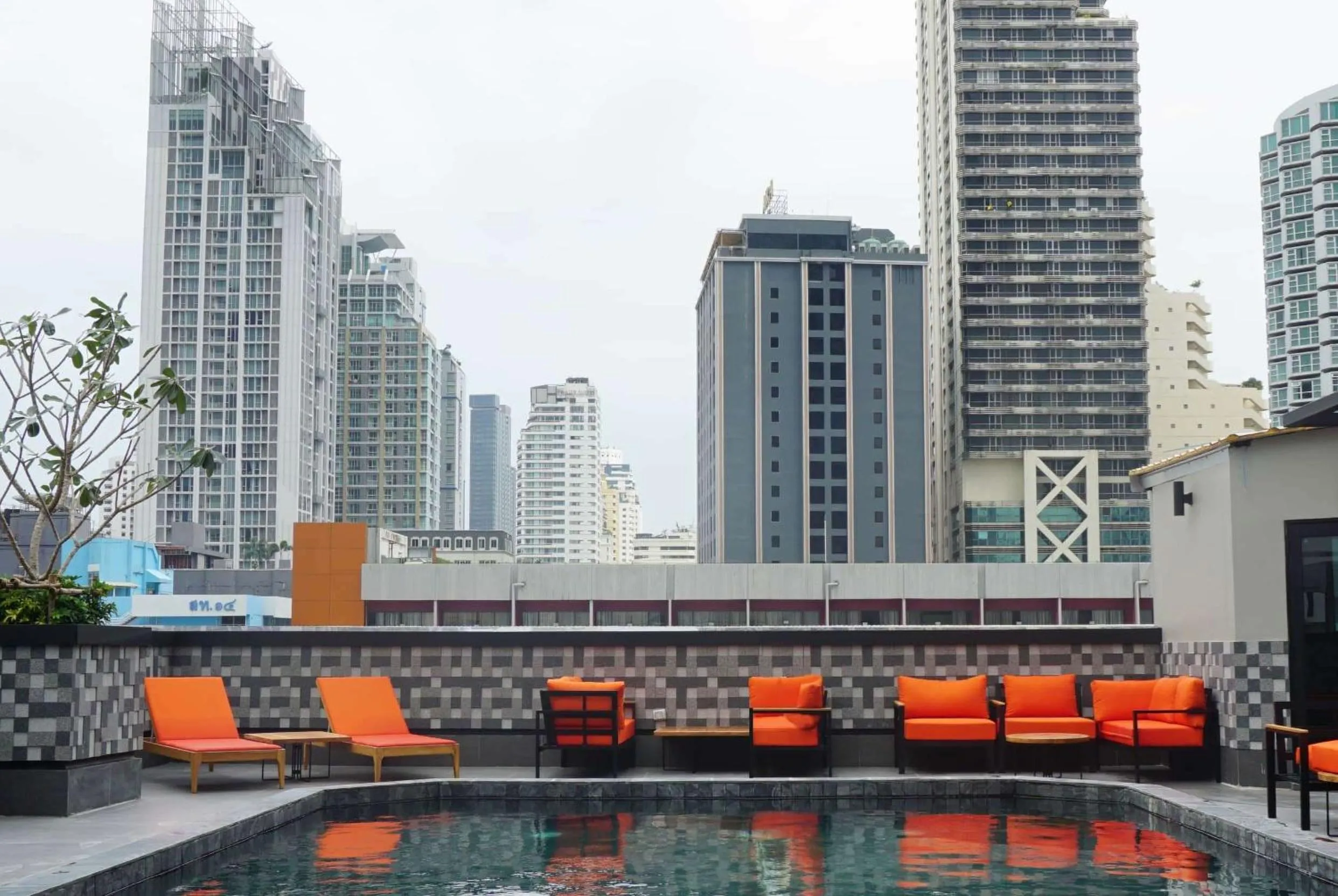 Pool view in Ramada Sukhumvit Soi Eleven