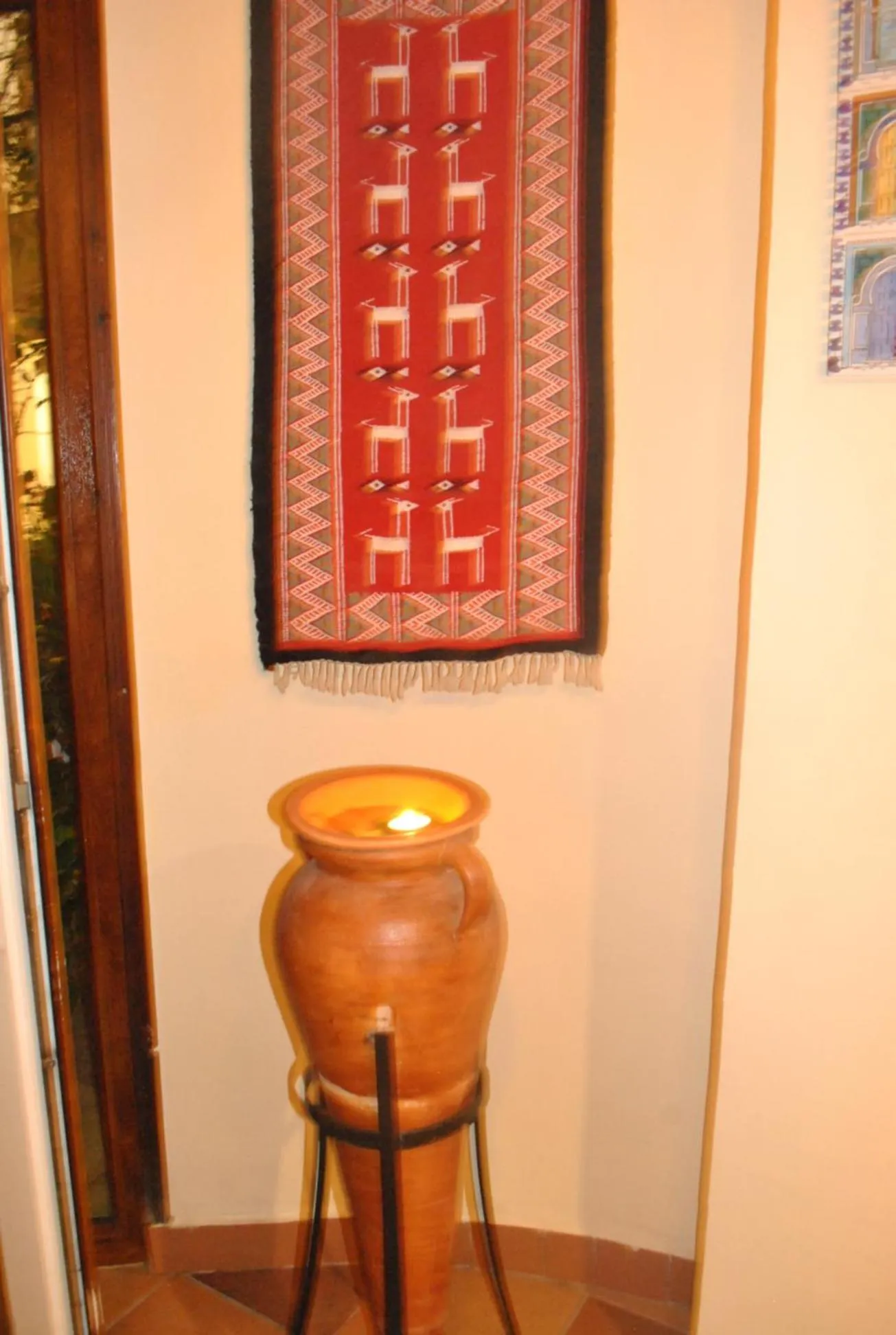 Decorative detail in Hotel de charme et SPA Dar El Bhar