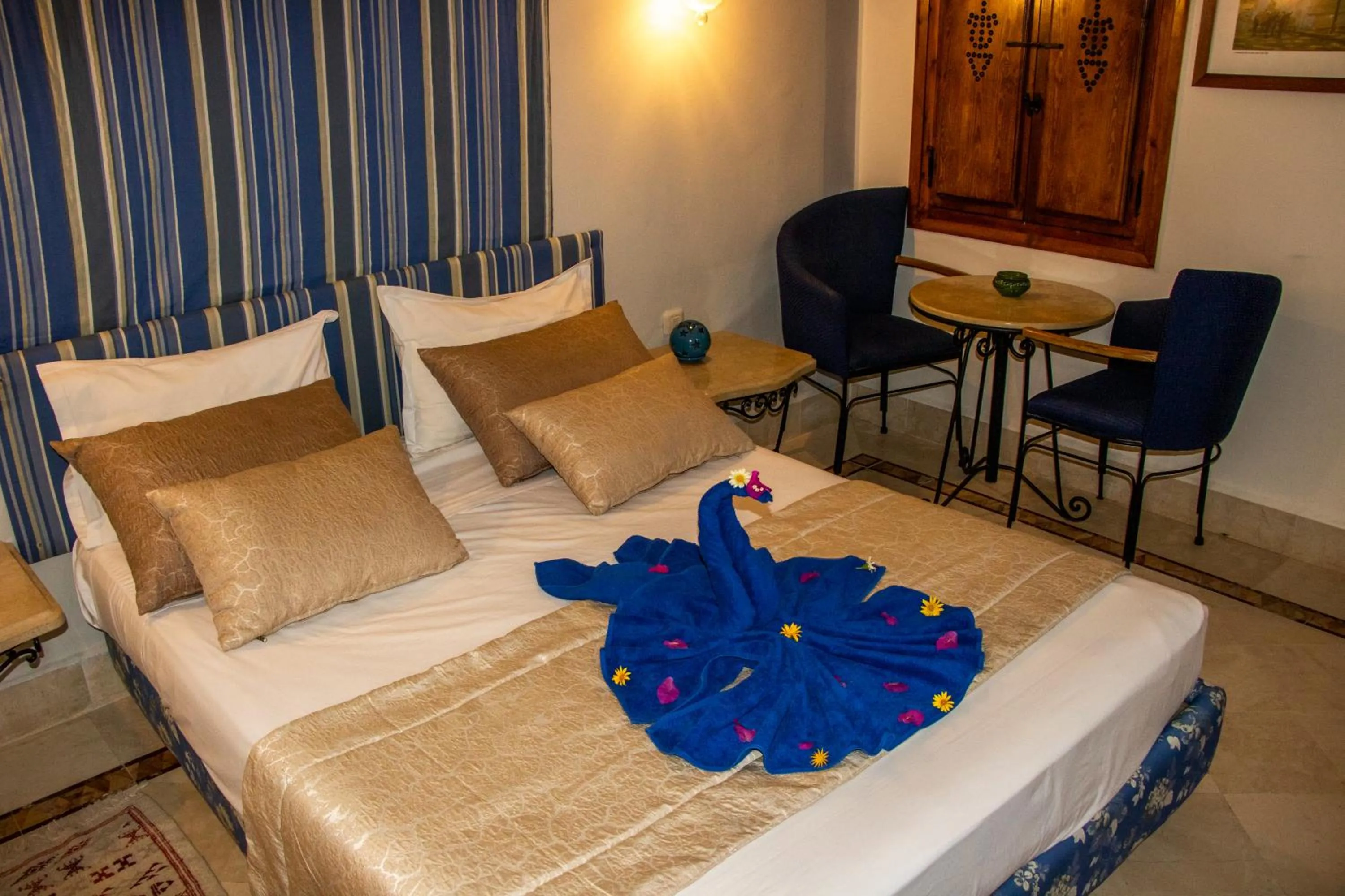 Bed in Hotel de charme et SPA Dar El Bhar