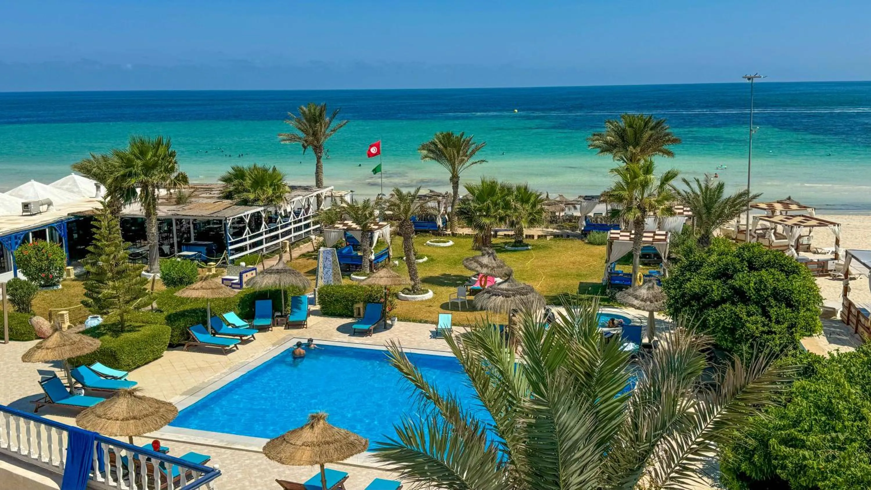 Sea view in Hotel de charme et SPA Dar El Bhar