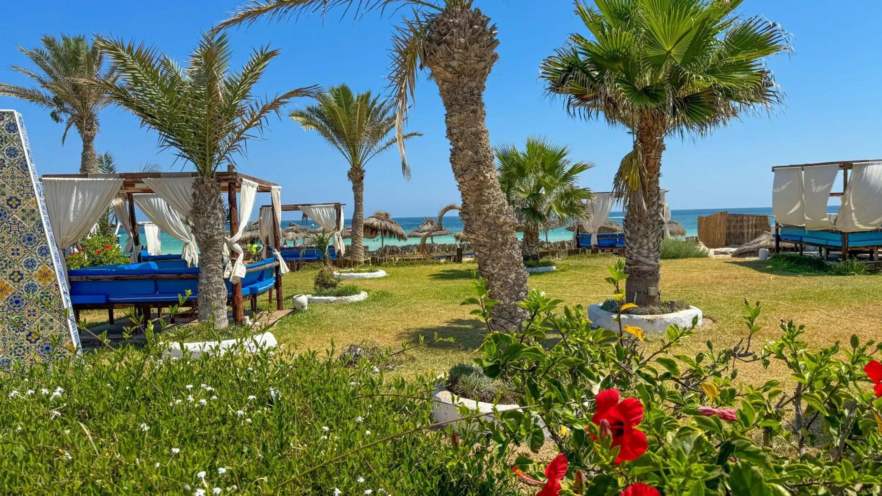 Garden in Hotel de charme et SPA Dar El Bhar