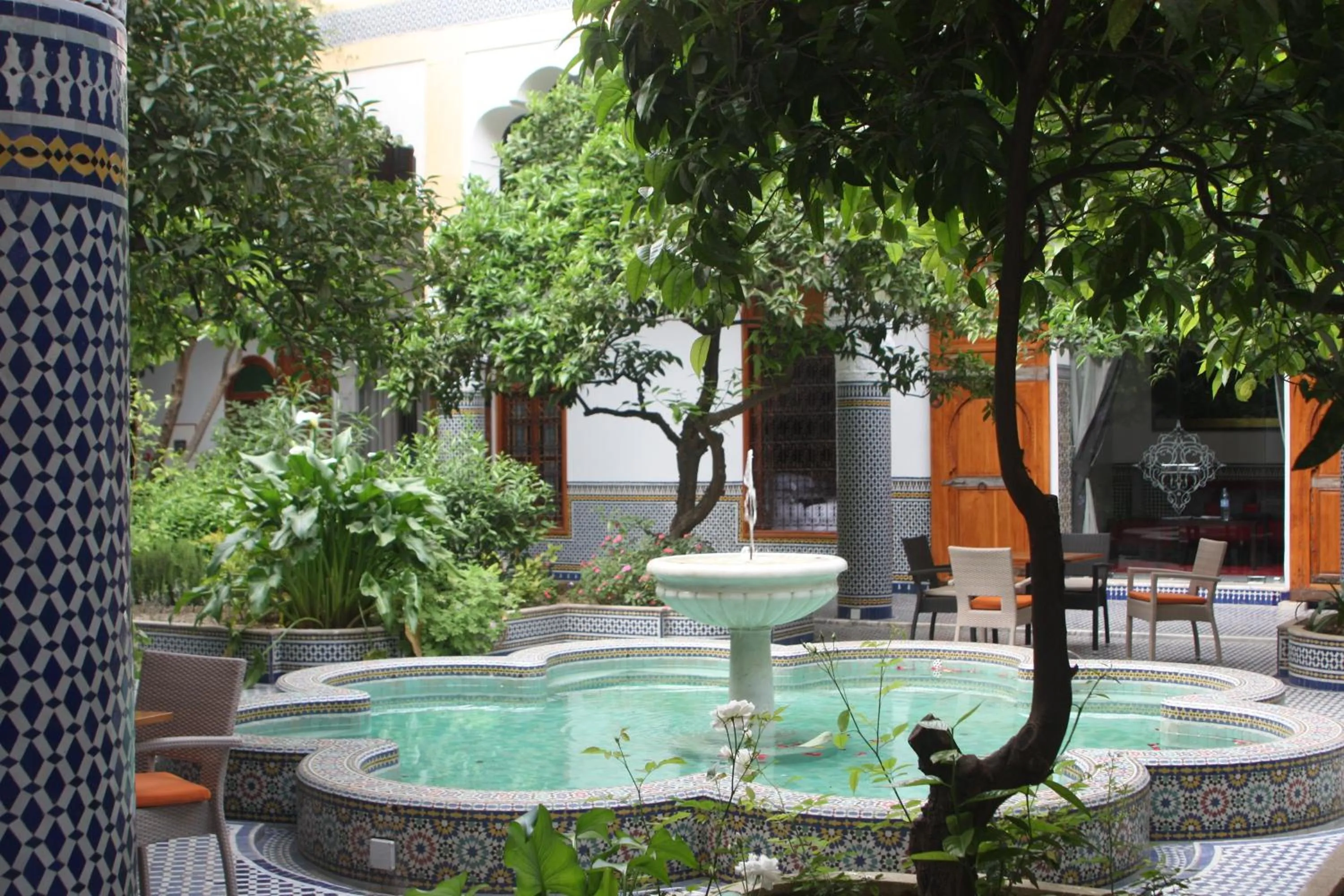 Garden in Palais Amani