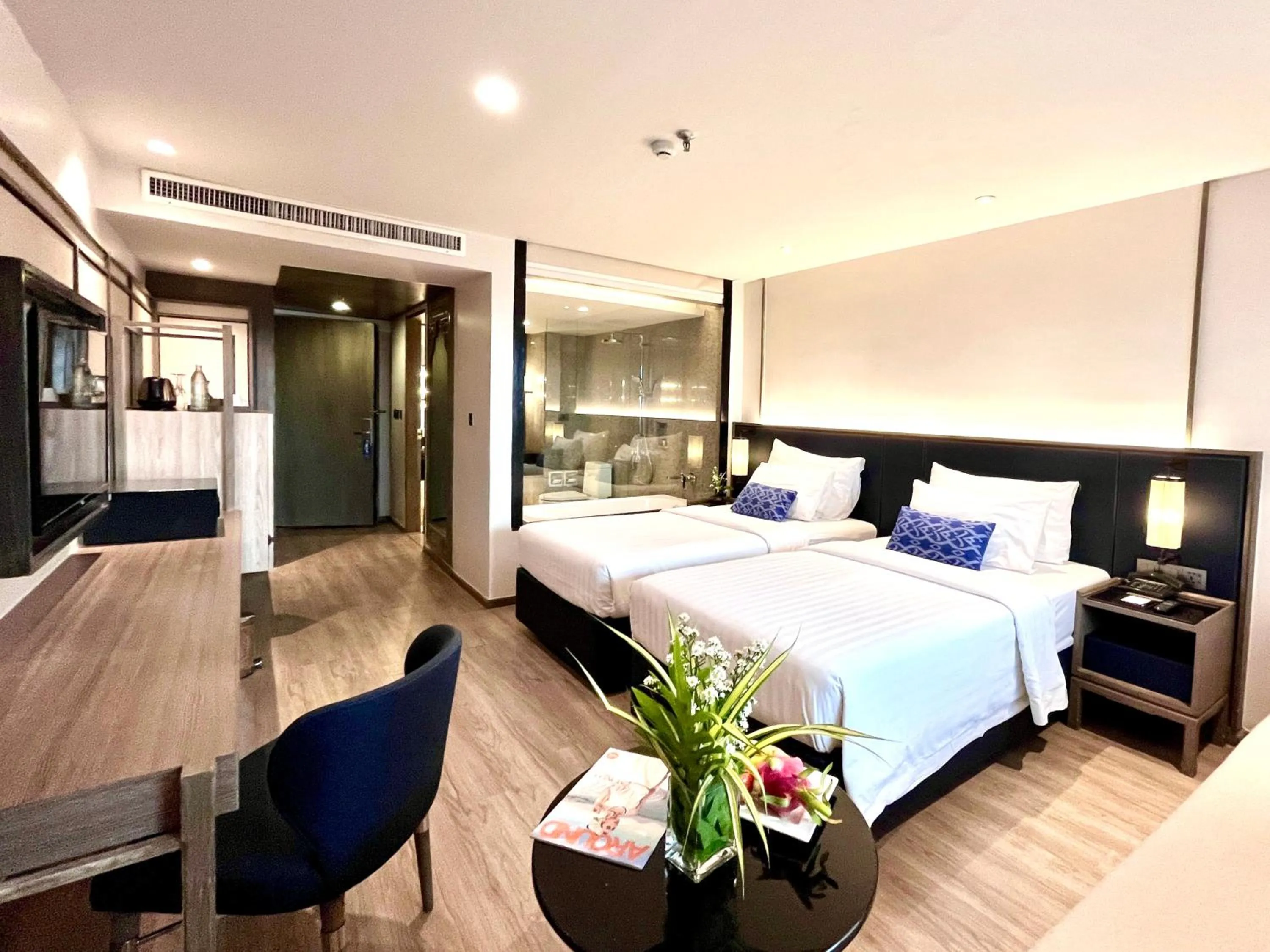 Bed in Sima Thani Hotel