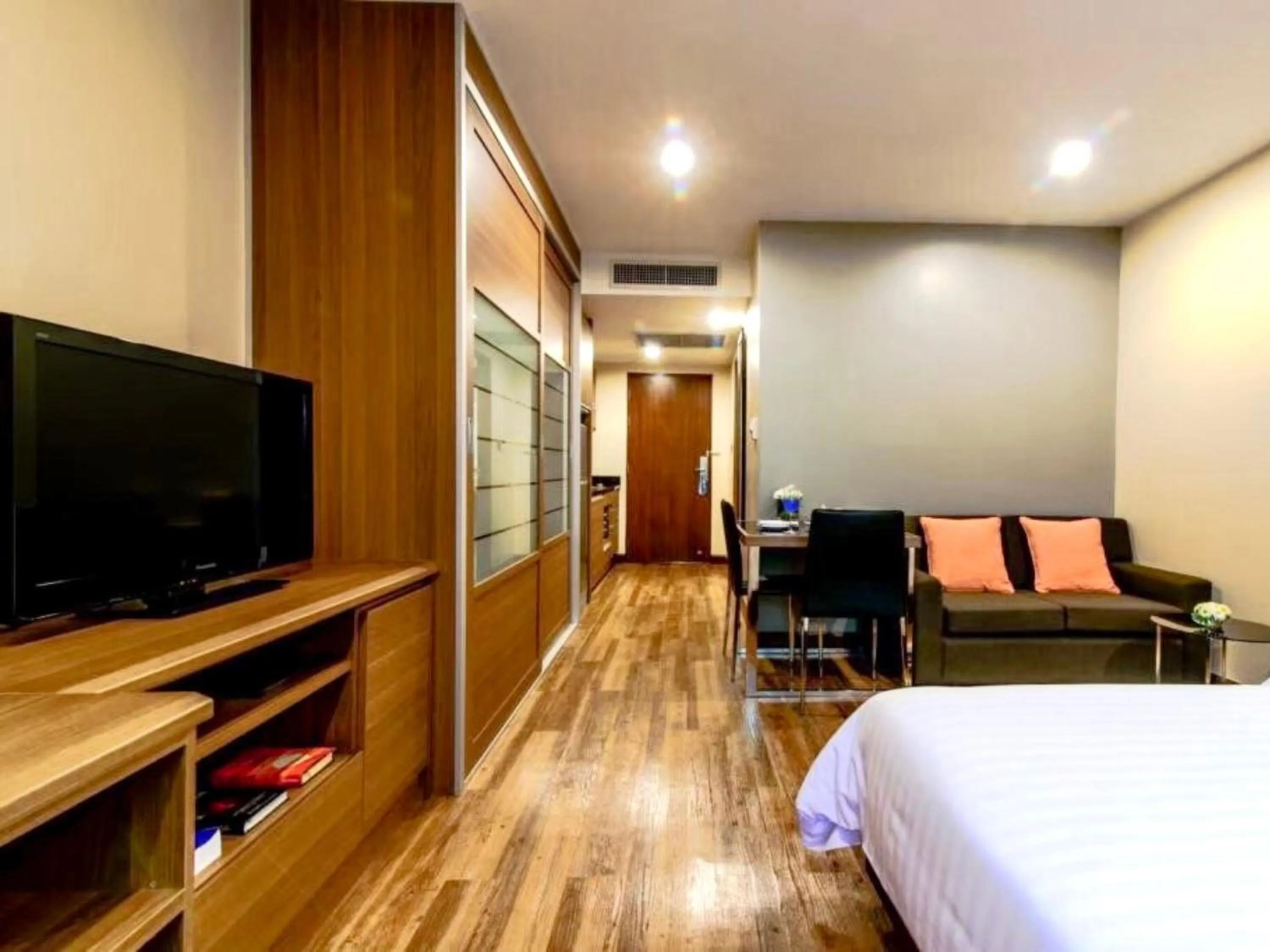 Bed in Sima Thani Hotel