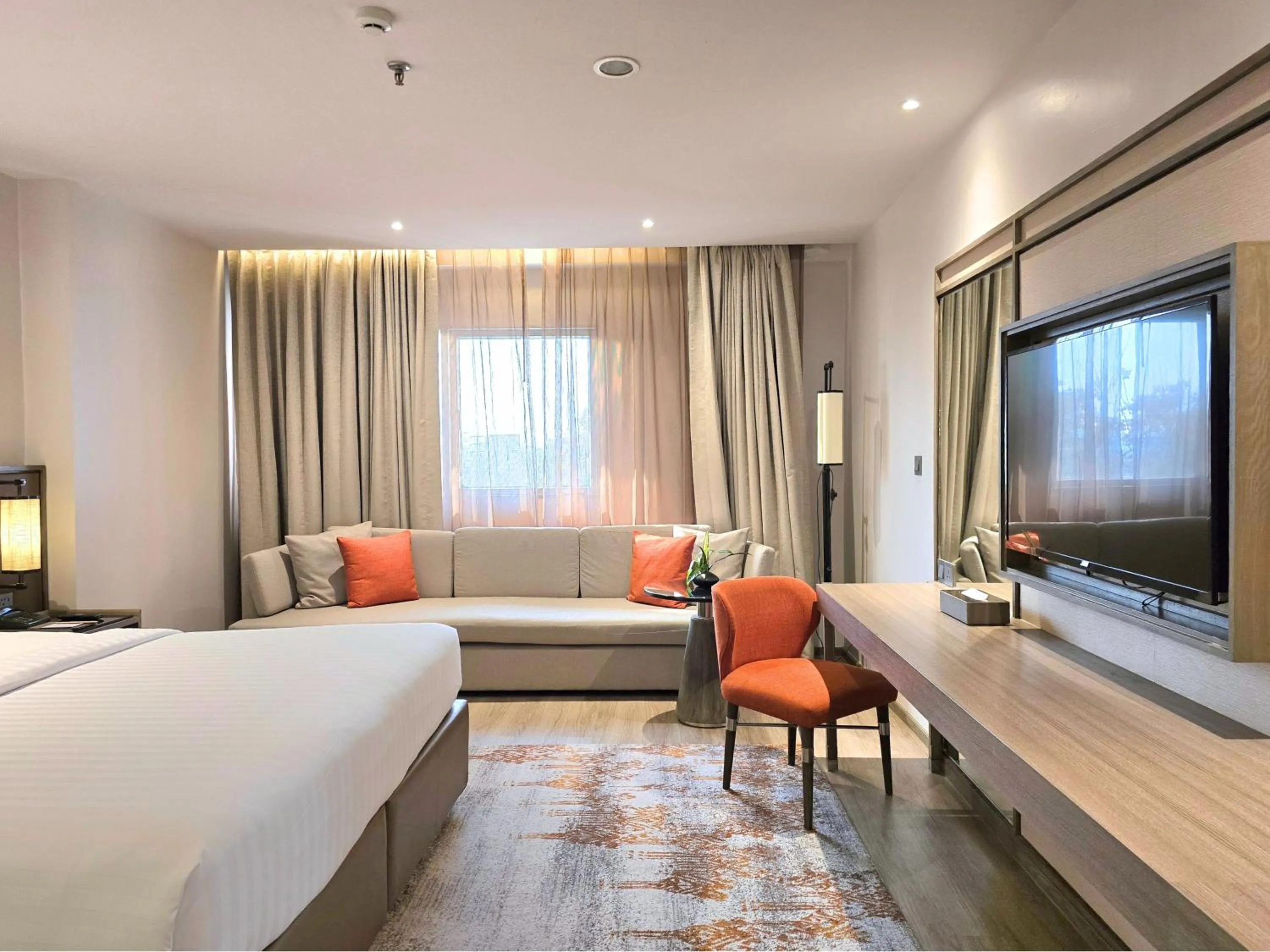 Bed in Sima Thani Hotel