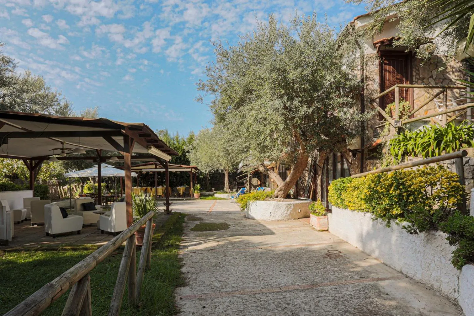 Garden in Relais Il Frantoio