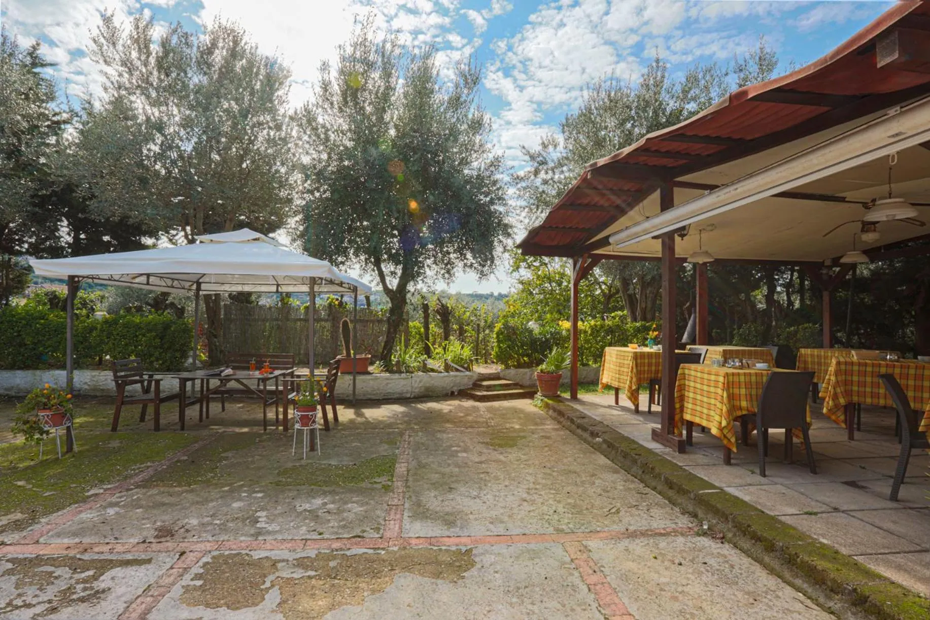 Garden in Relais Il Frantoio