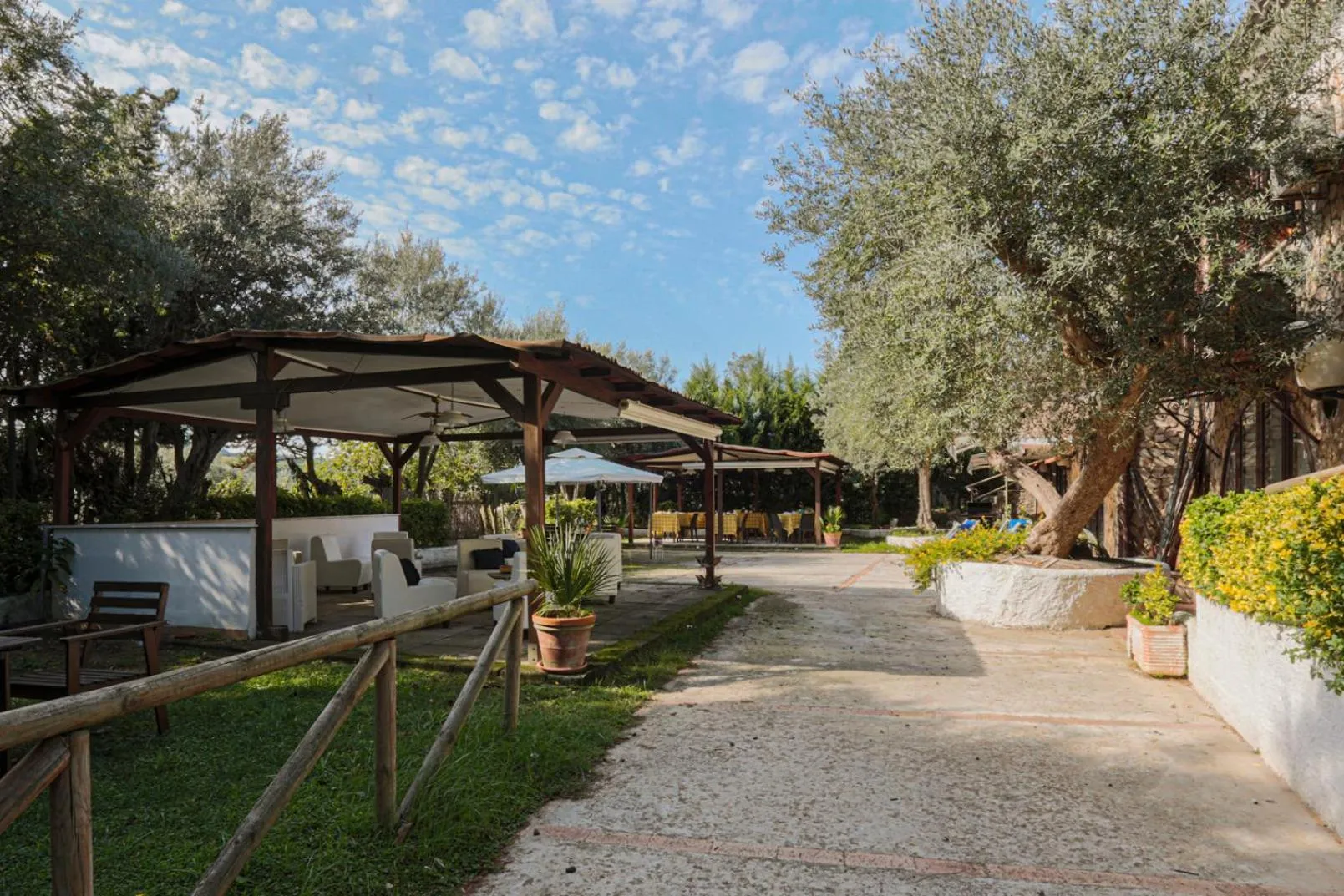Garden in Relais Il Frantoio