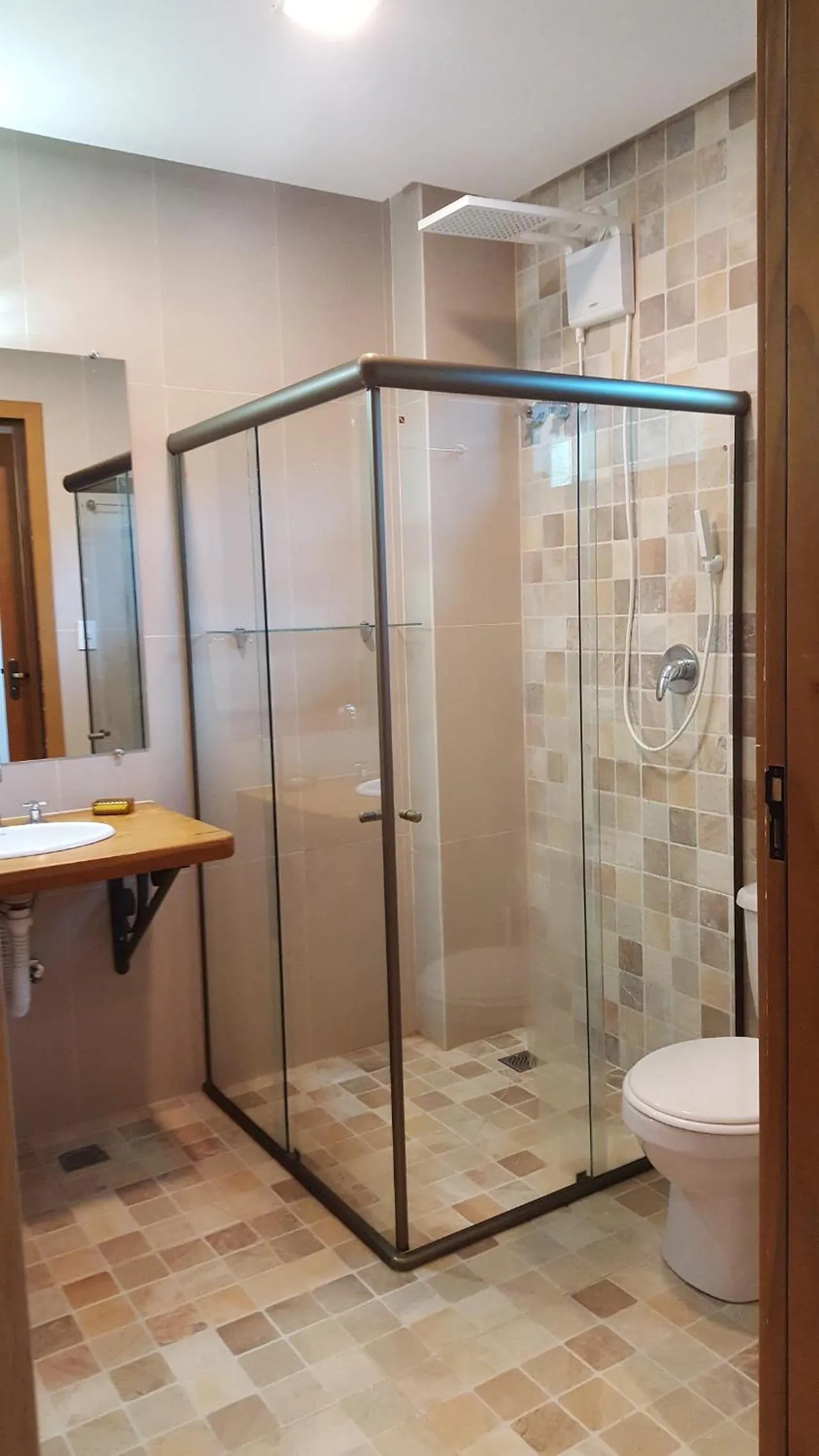 Shower in Pousada Vie