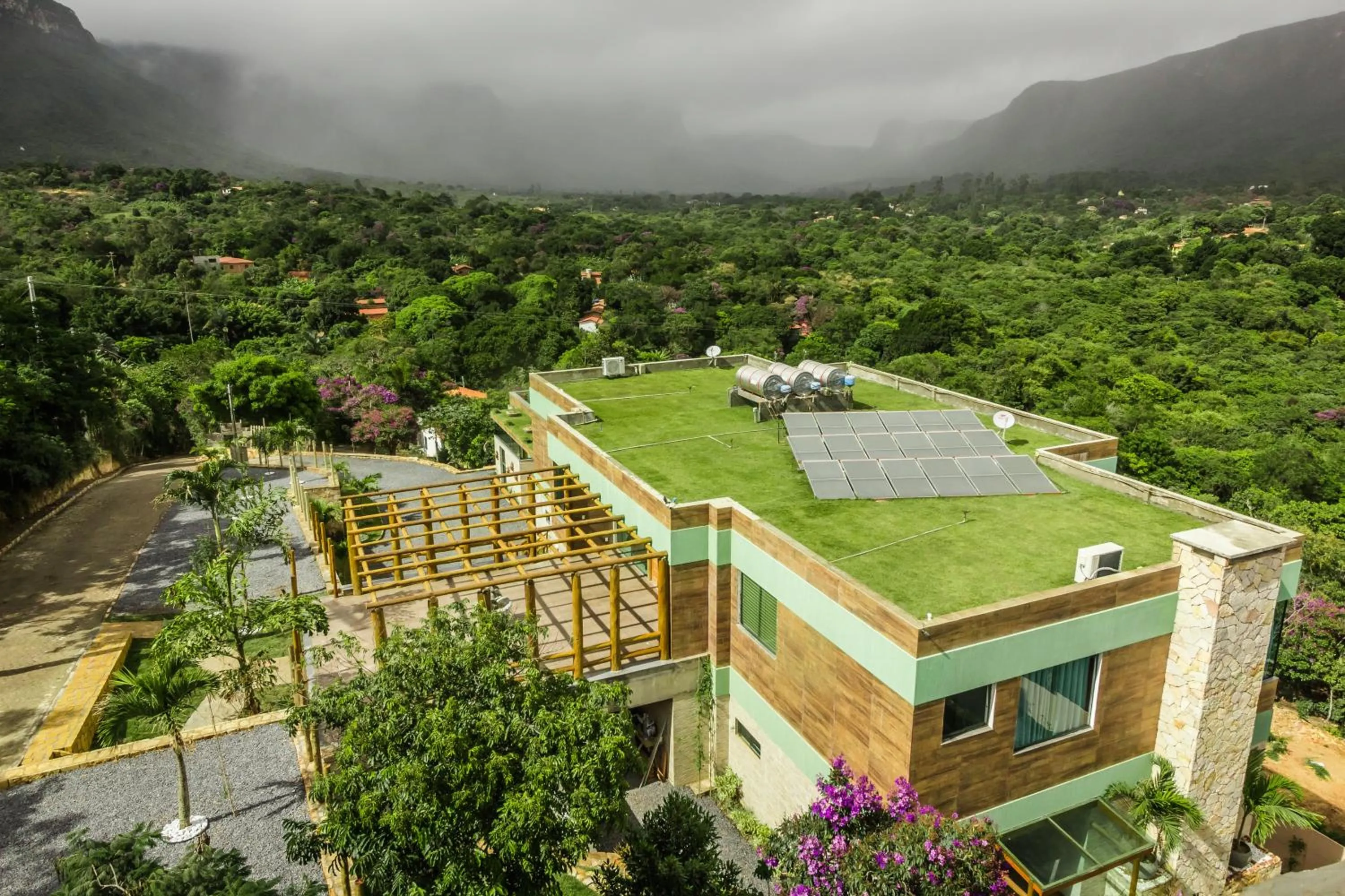 Facade/entrance in Pousada Vie
