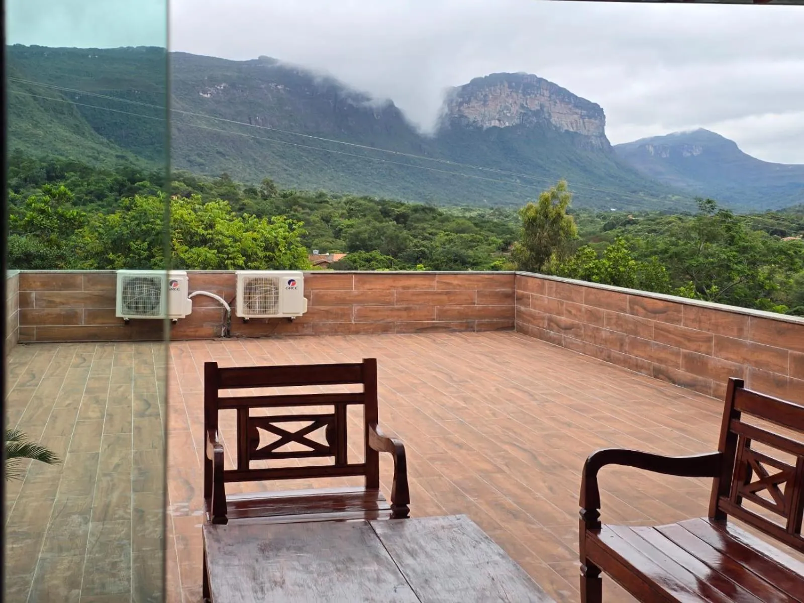 Balcony/Terrace in Pousada Vie