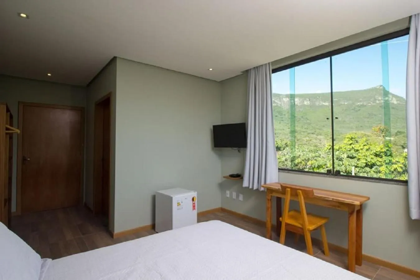 TV and multimedia, Bed in Pousada Vie