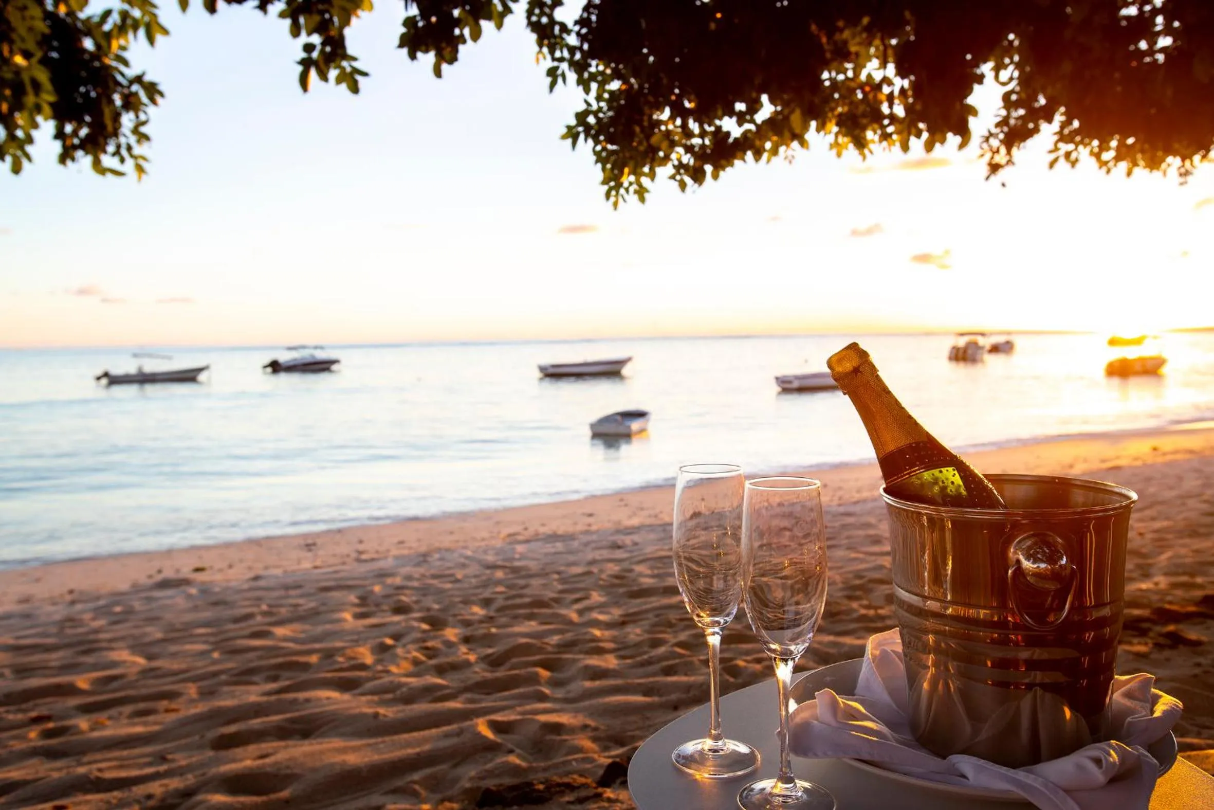 Sunset in La Mariposa Mauritius