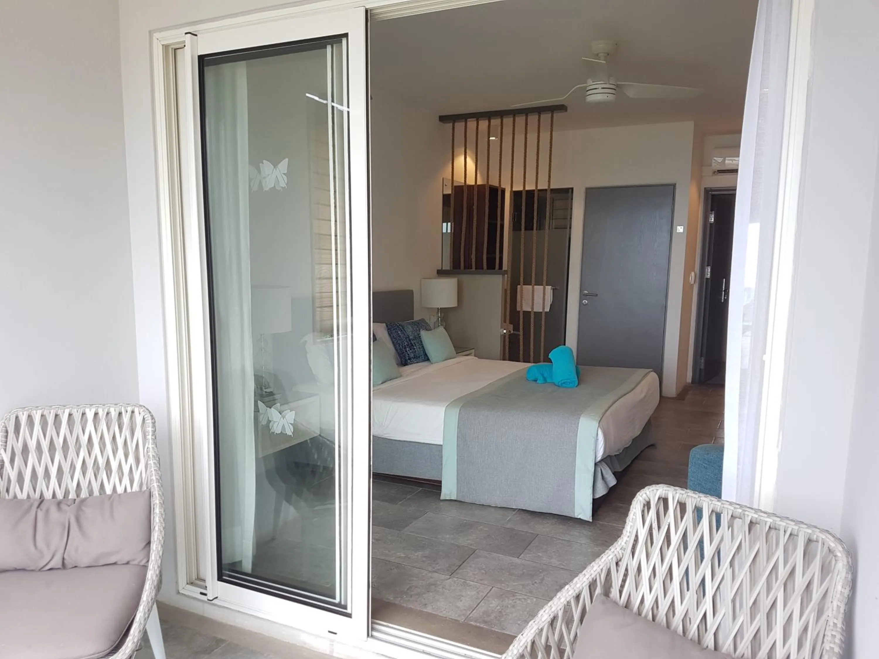 Bed in La Mariposa Mauritius