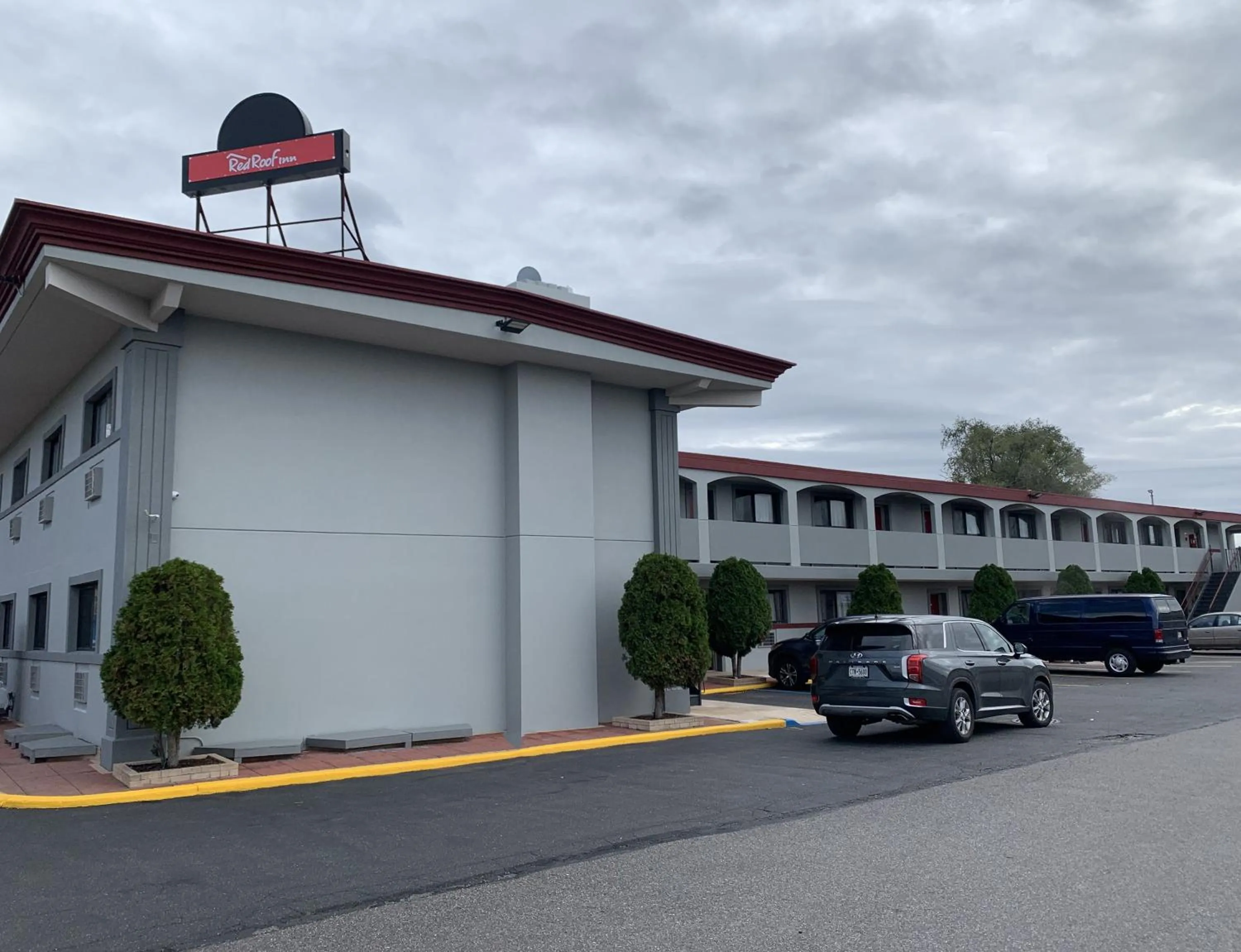 Property building in Red Roof Inn Copiague