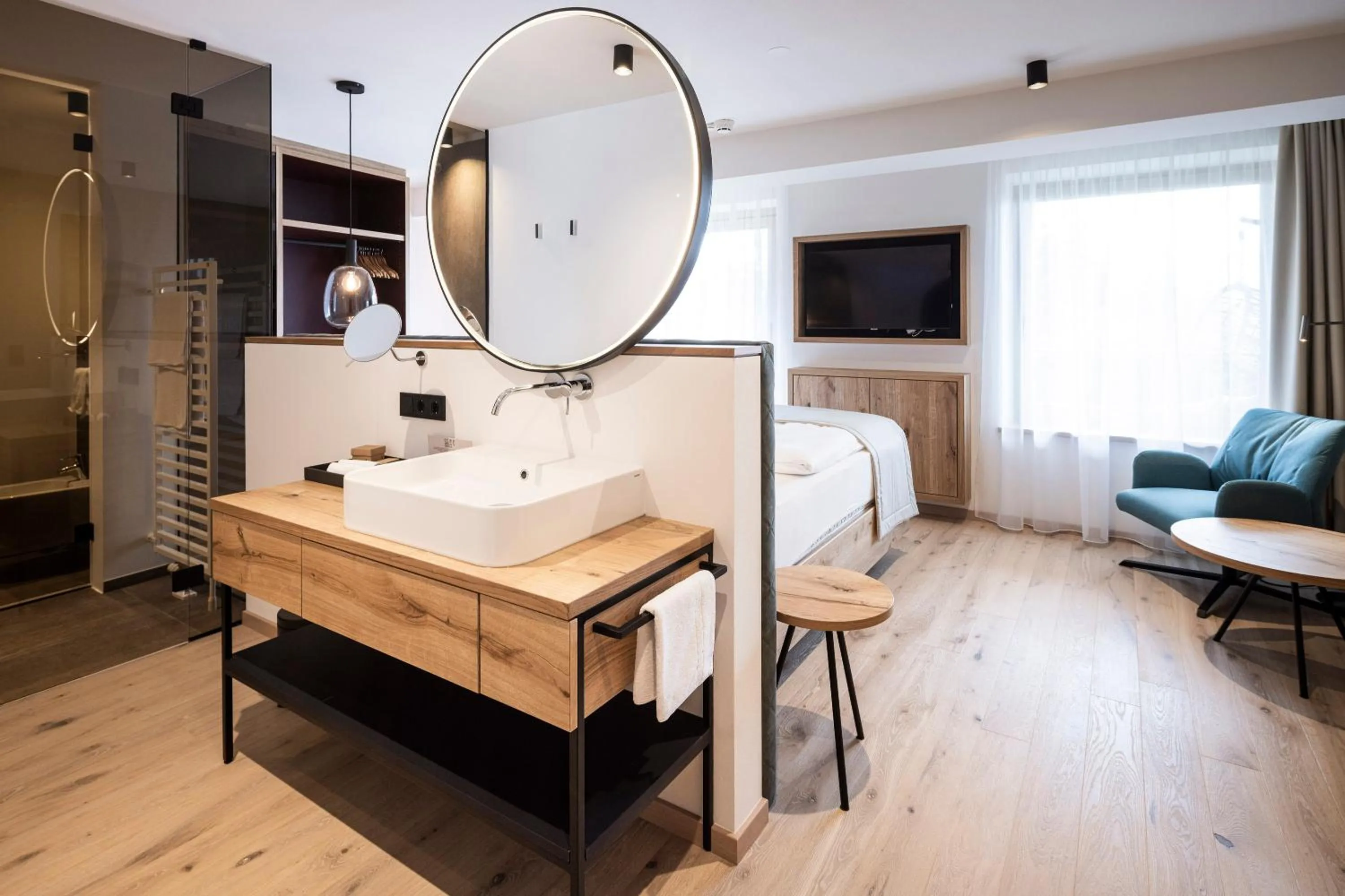 Photo of the whole room, Bed in Hotel Baumwirt