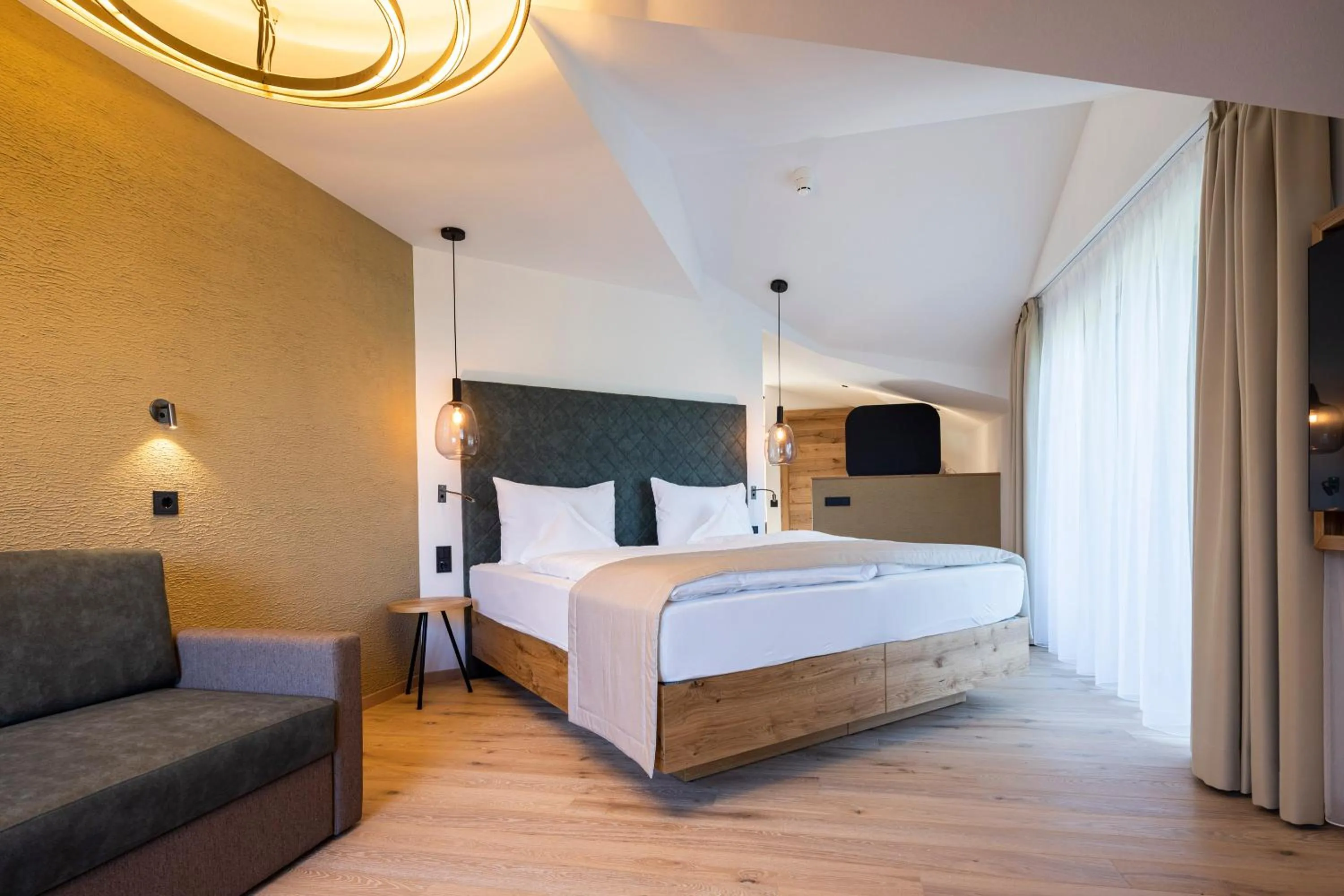 Photo of the whole room, Bed in Hotel Baumwirt