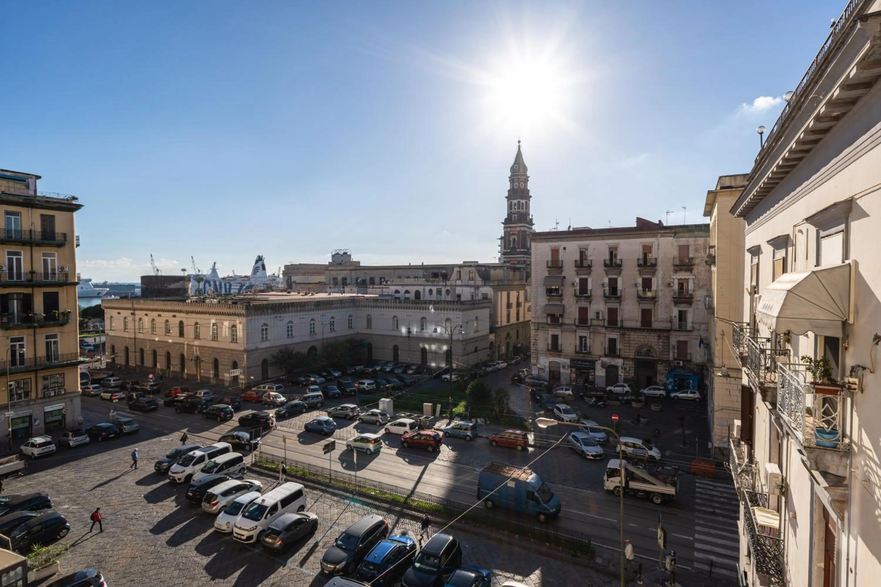 Bird's eye view in Hotel Diamond