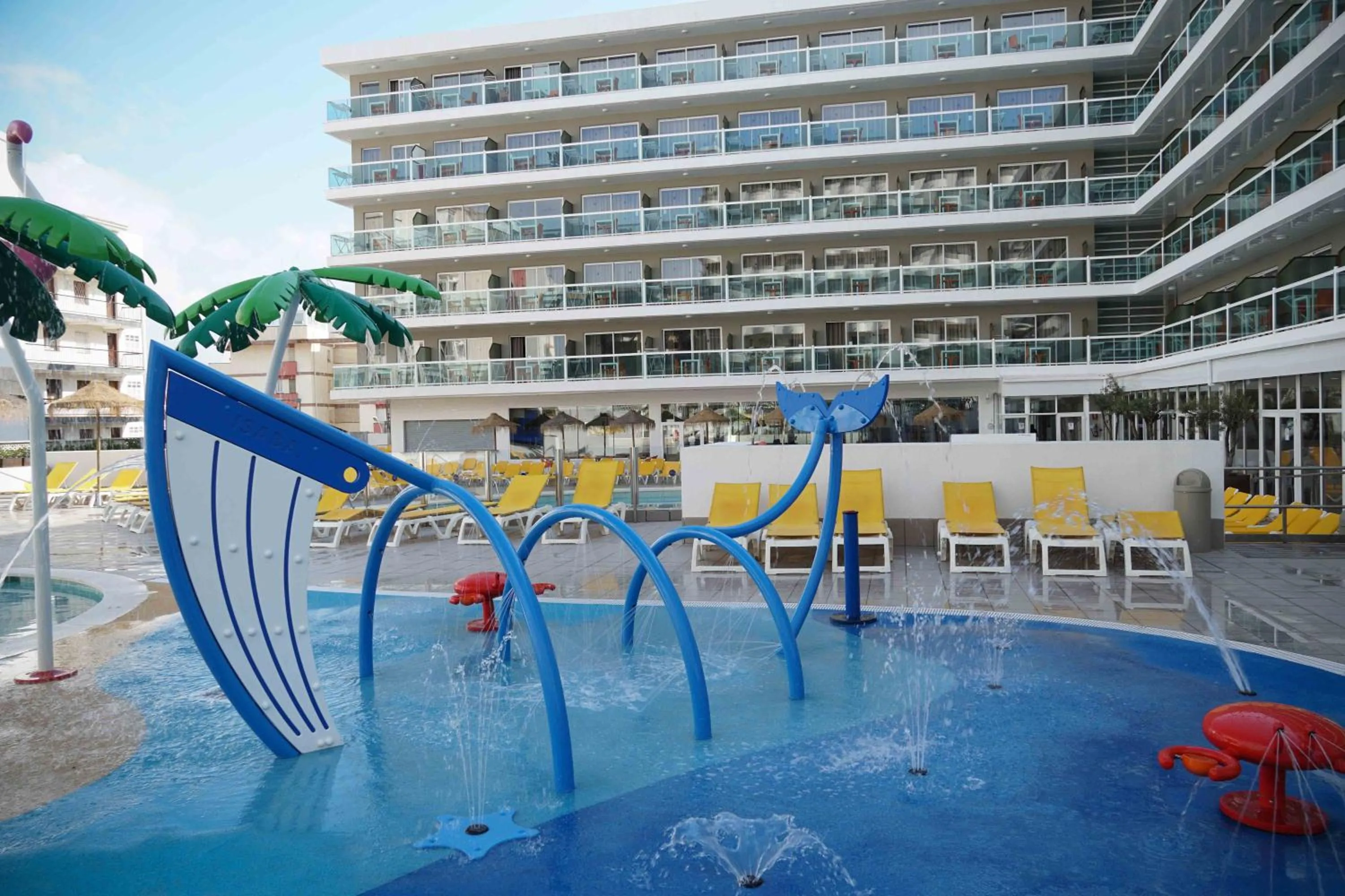 Aqua park in Ohtels Villa Dorada