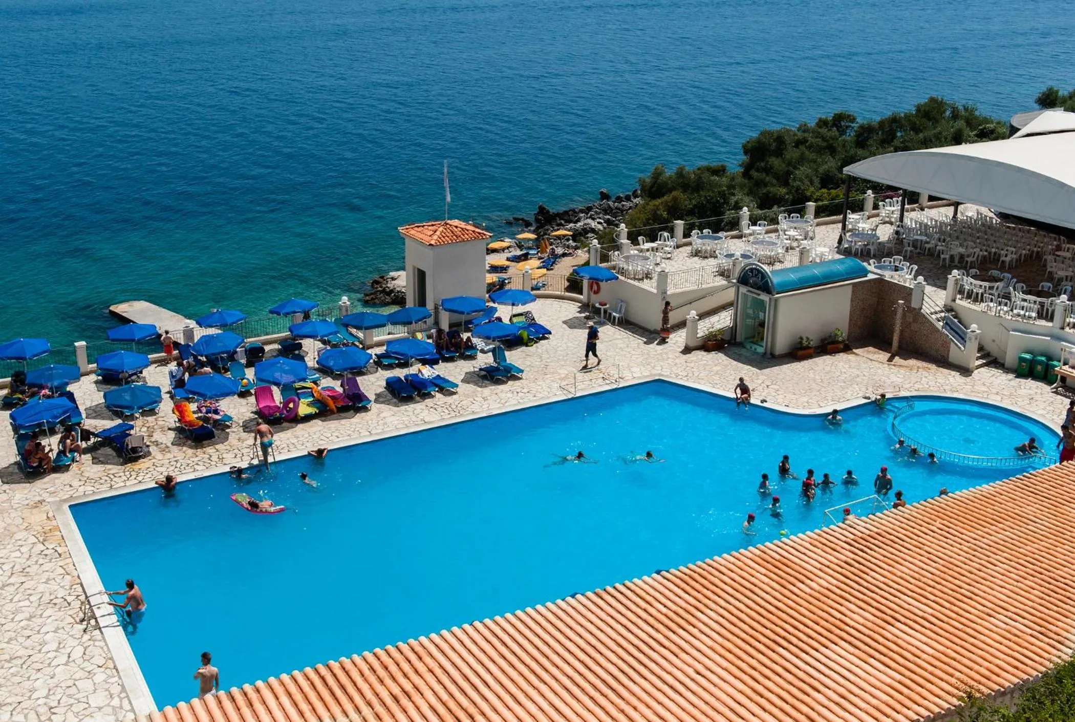 Swimming pool in Sunshine Corfu Hotel And Spa