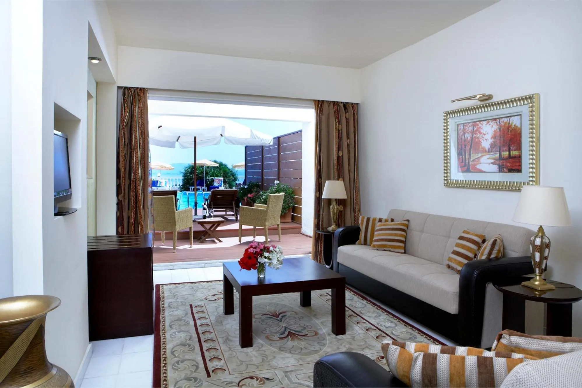 Balcony/Terrace in Sunshine Corfu Hotel And Spa