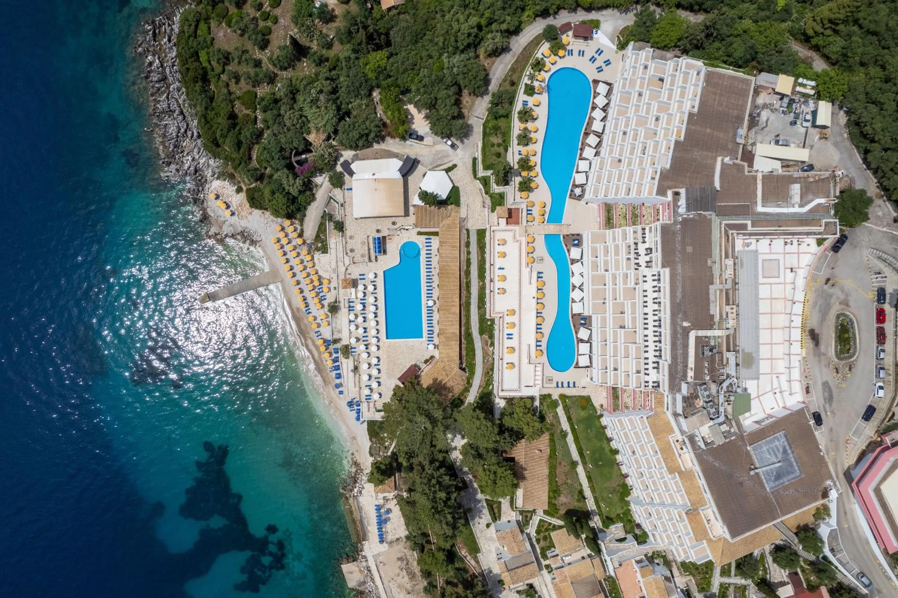 Property building in Sunshine Corfu Hotel And Spa