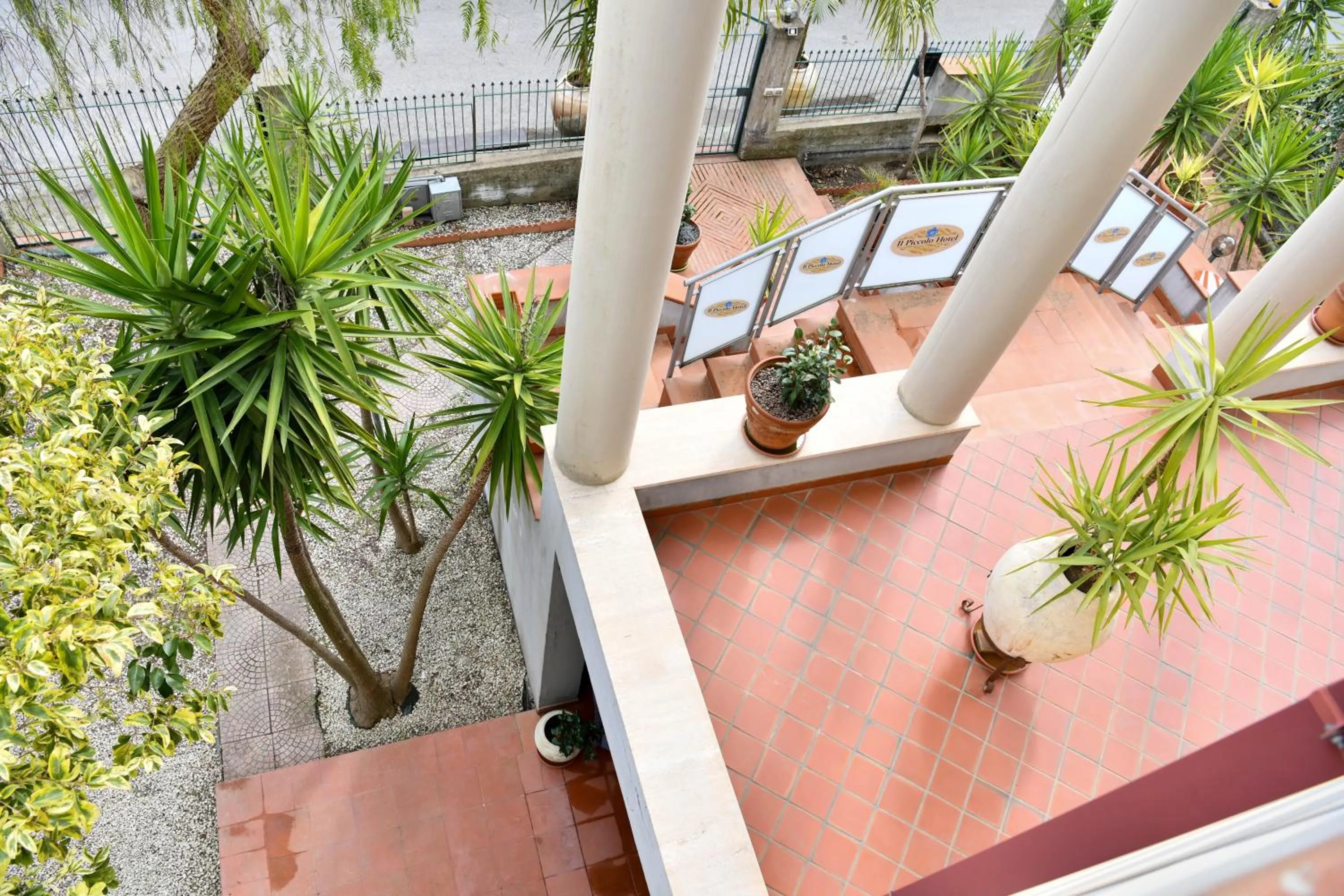 Bird's eye view in Il Piccolo Hotel