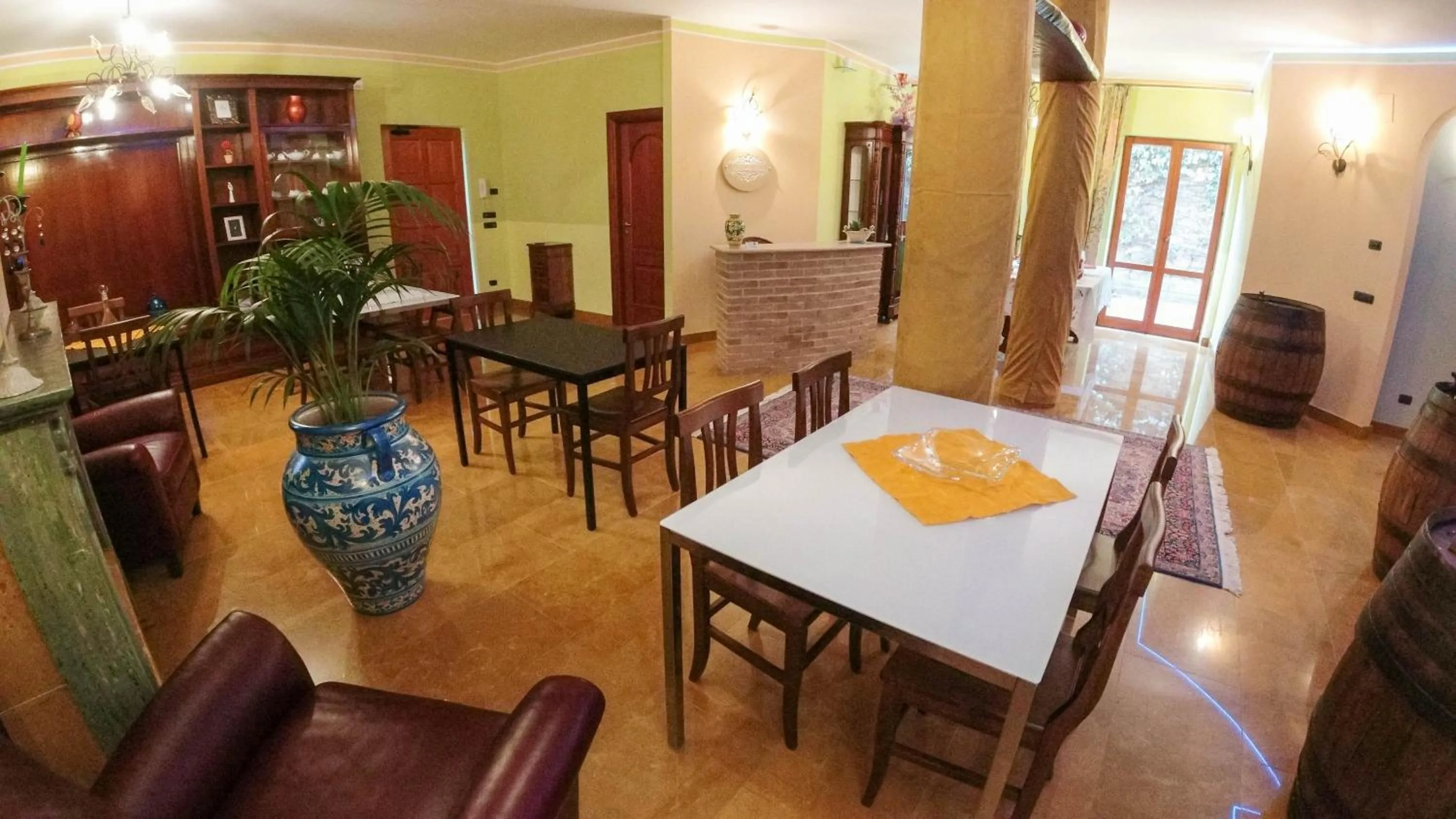 Living room in Il Piccolo Hotel