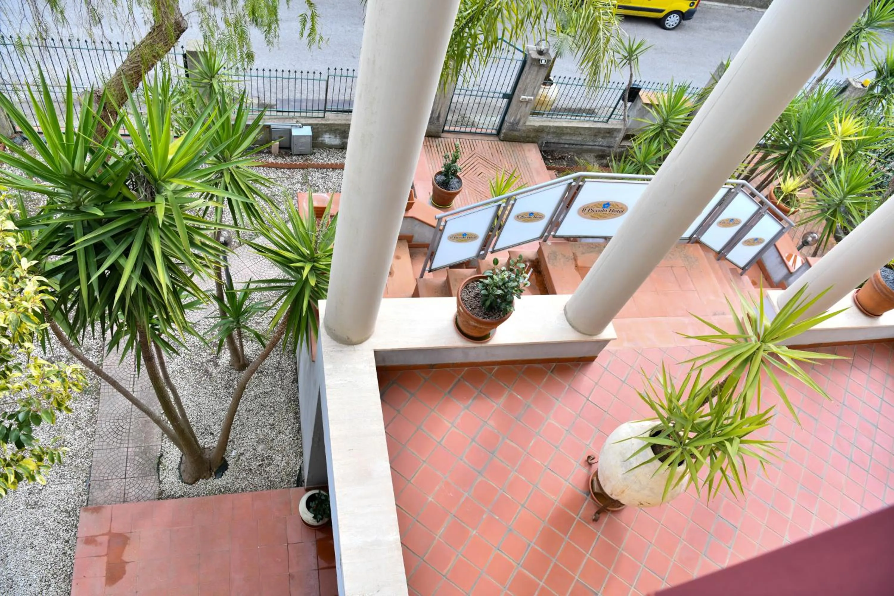 Bird's eye view in Il Piccolo Hotel