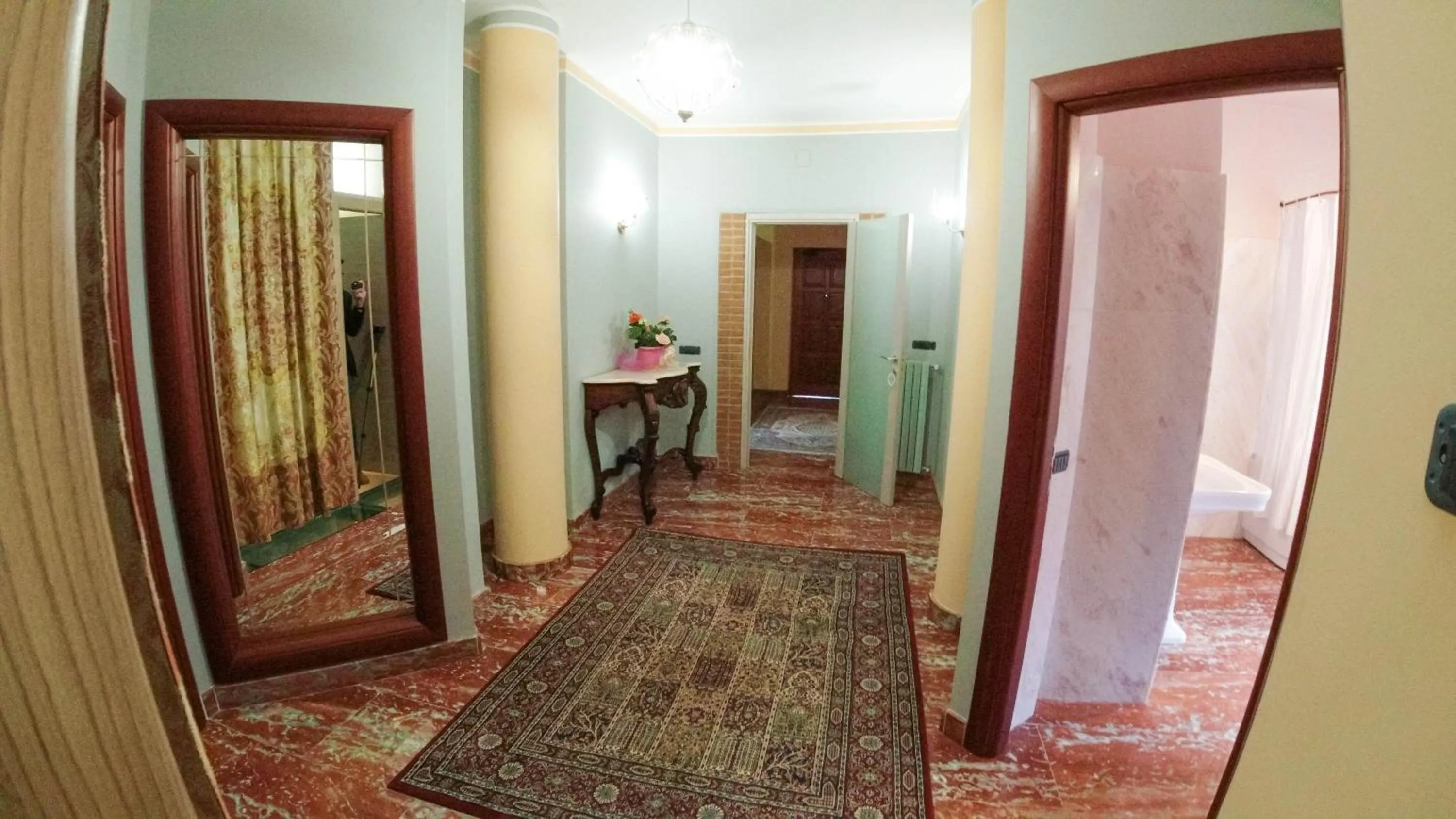 Patio in Il Piccolo Hotel