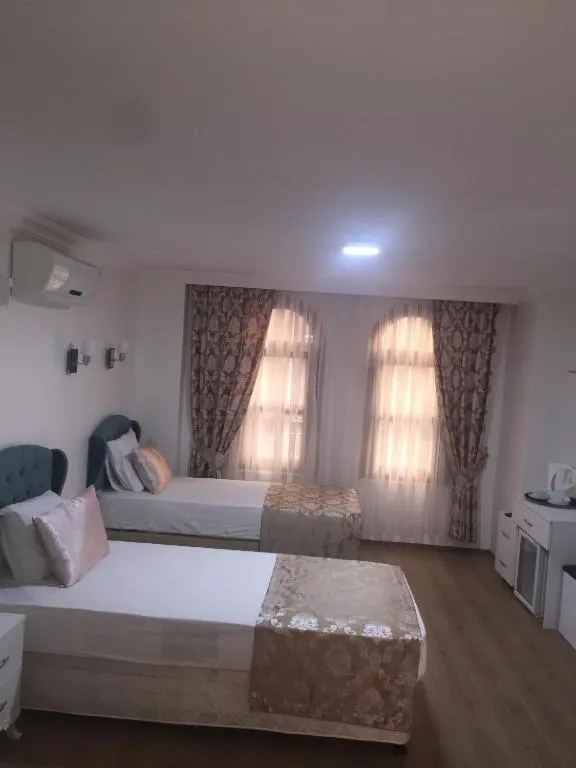 Bed in Antik Ipek Hotel