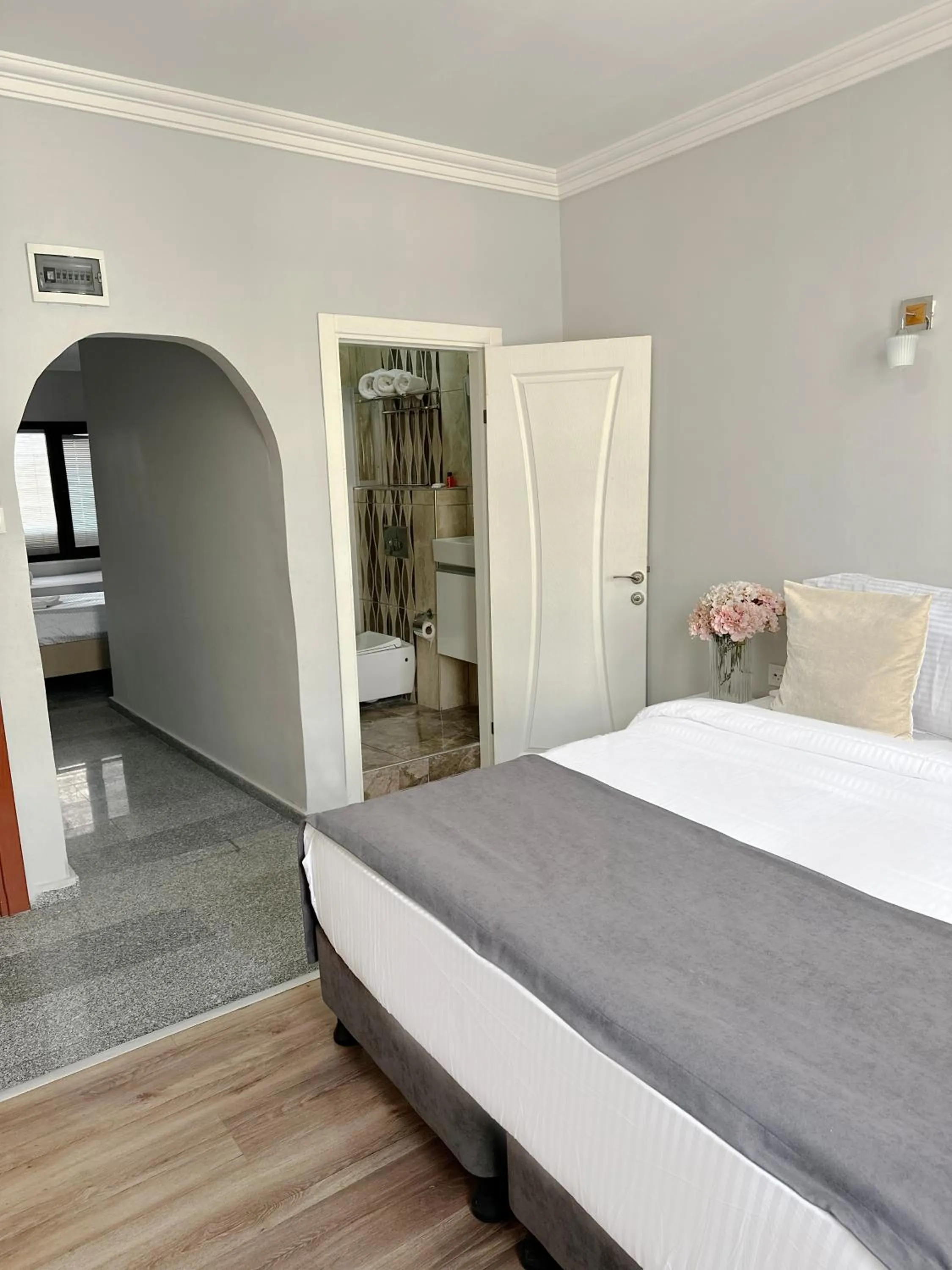 Bed in Antik Ipek Hotel