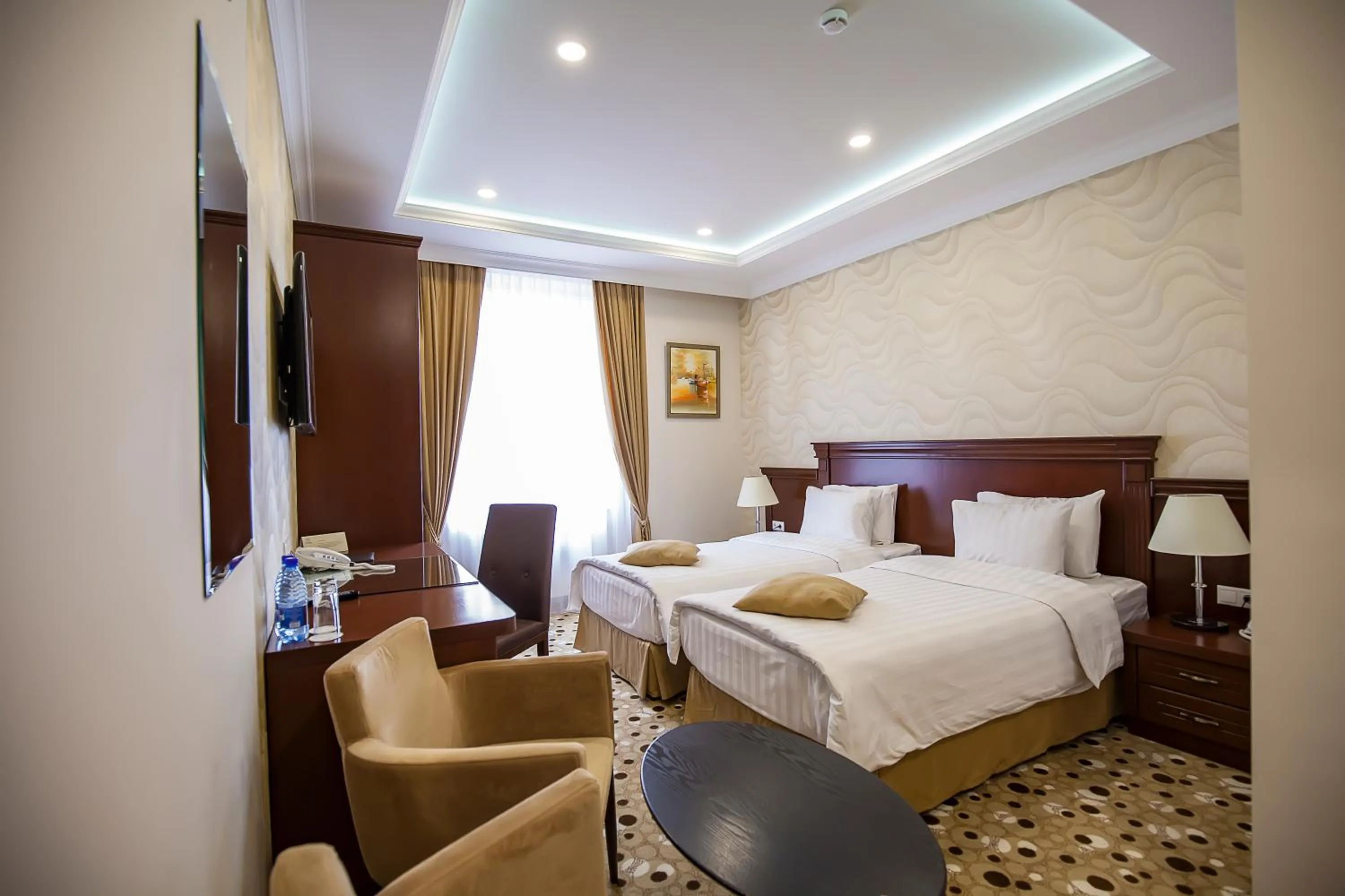 Photo of the whole room, Bed in Central Hotel Yerevan