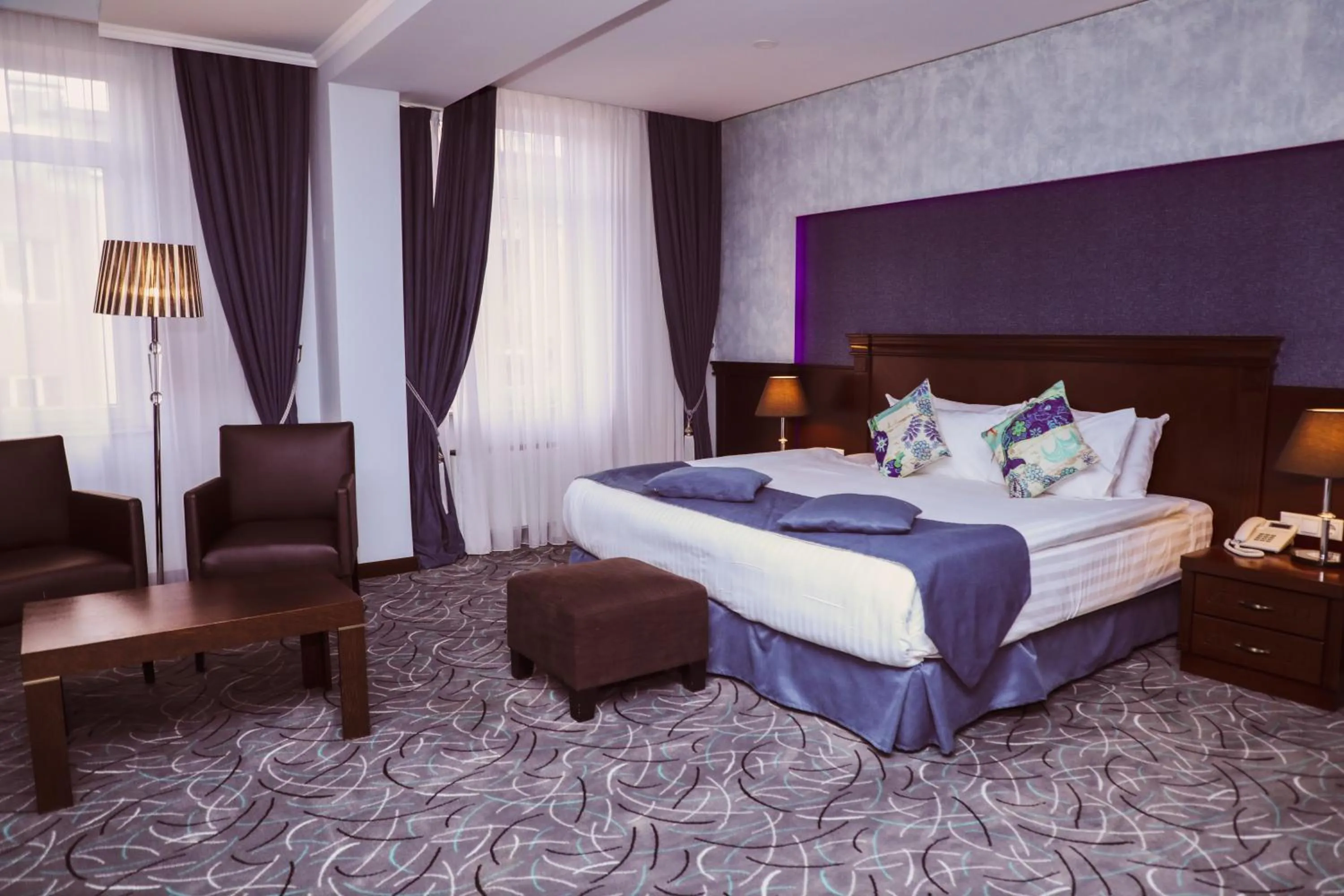 Bed in Central Hotel Yerevan