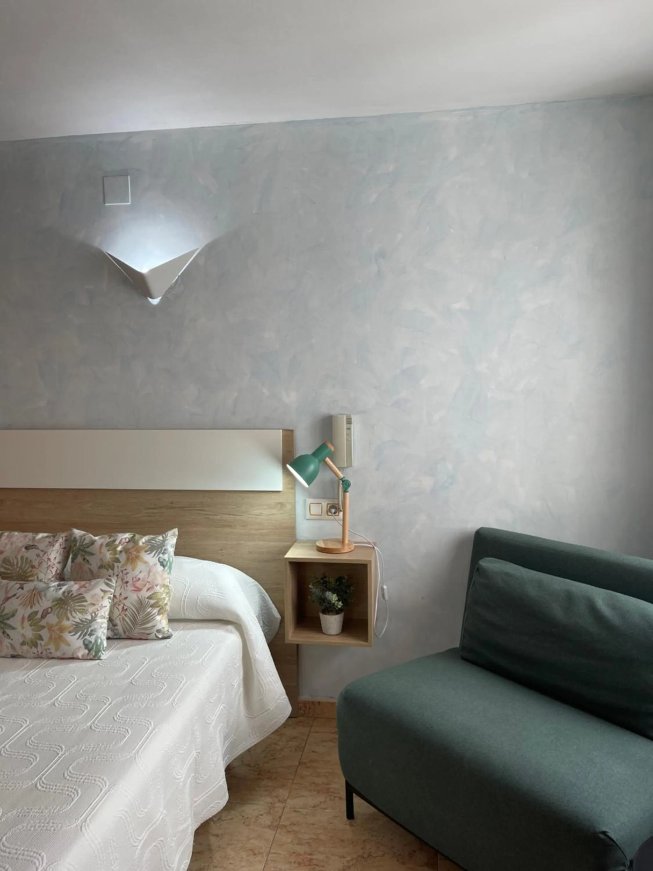 Bedroom, Bed in Hotel Valldigna