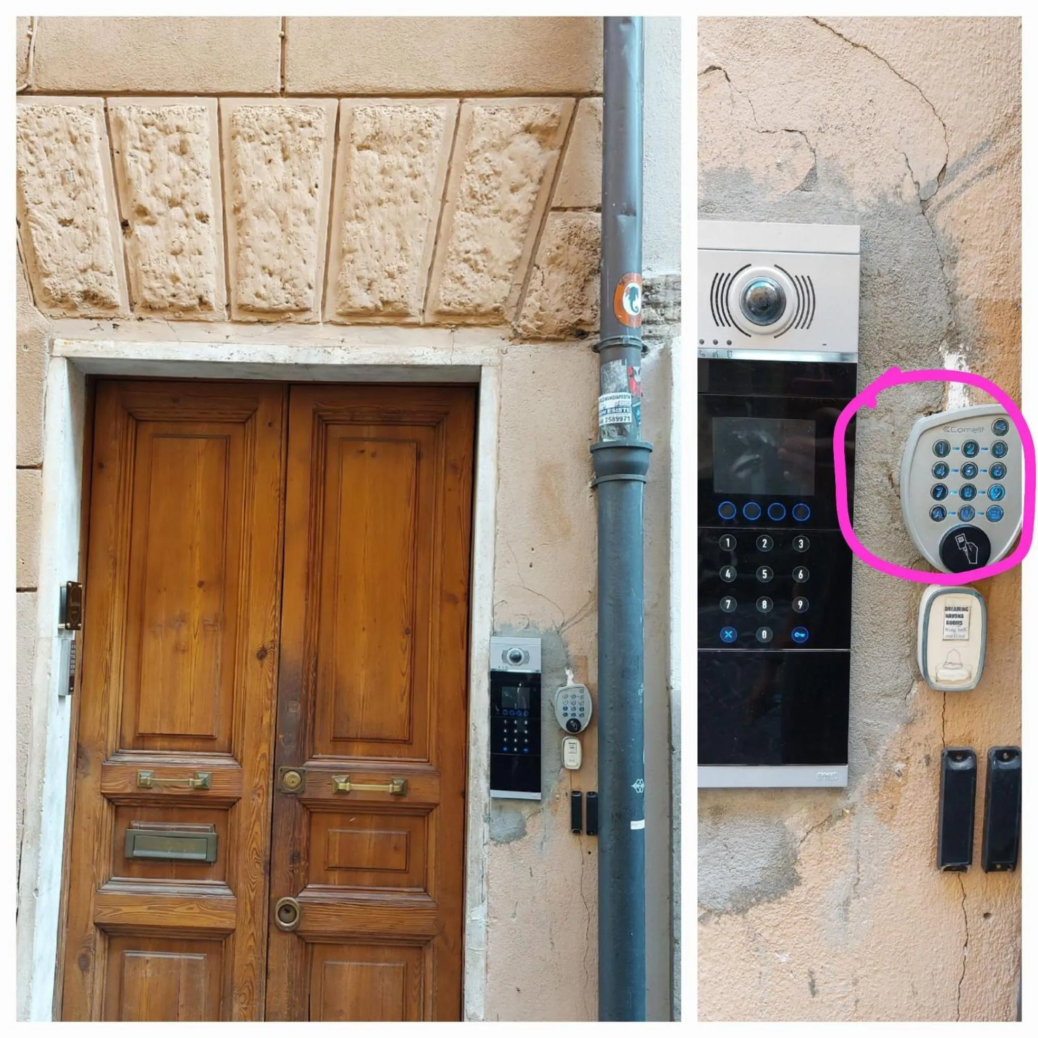 Facade/entrance in Dreaming Navona Rooms